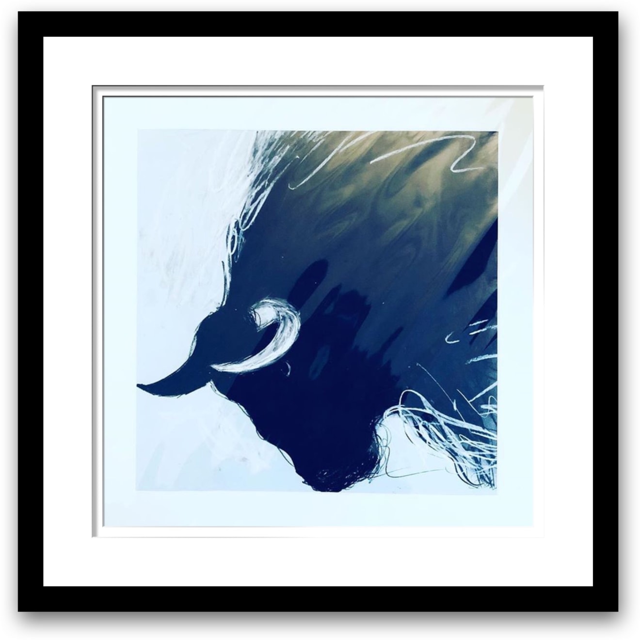 Shabs Beigh, Bull Head 2 - Limited Edition Print, 2019