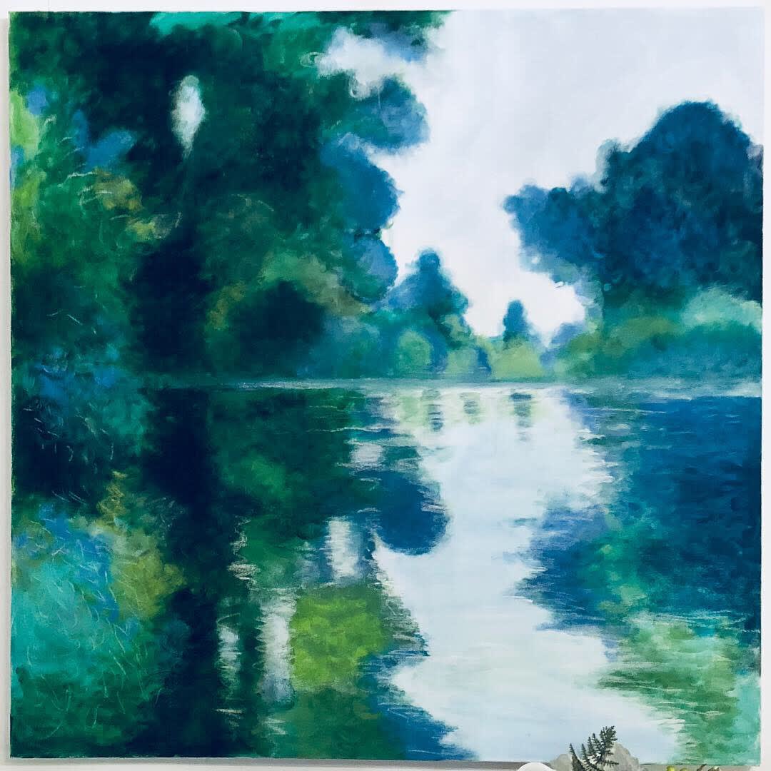 Shabs Beigh, Monet's River , 2019