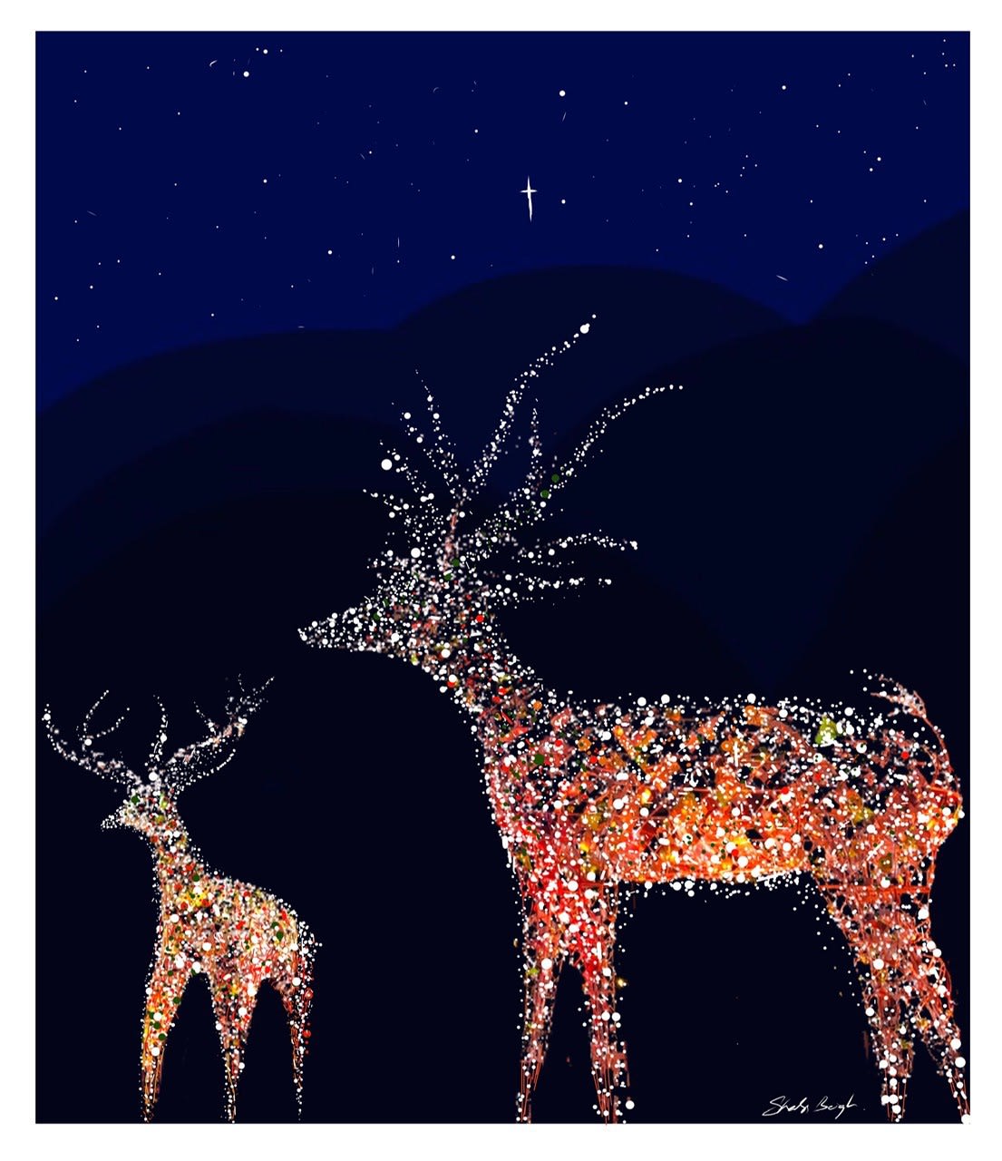 Shabs Beigh, Reindeer, 2021