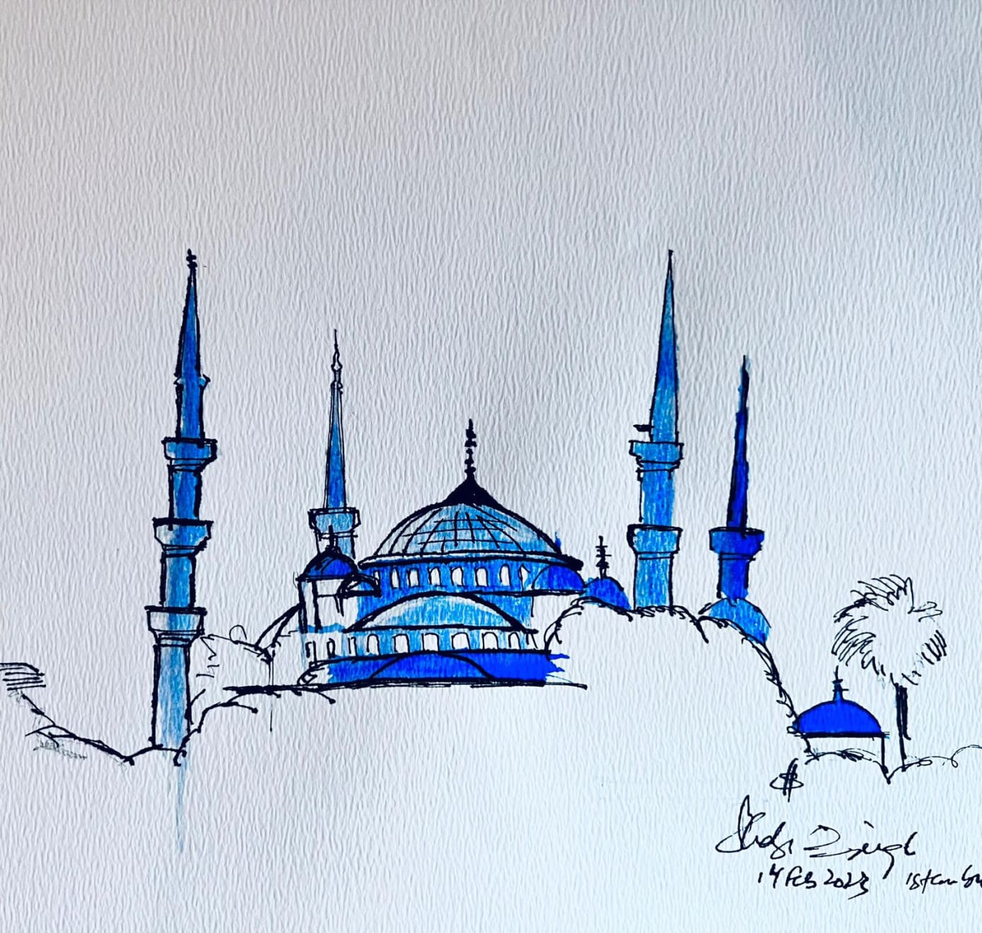 Shabs Beigh, Blue Mosque, 2023