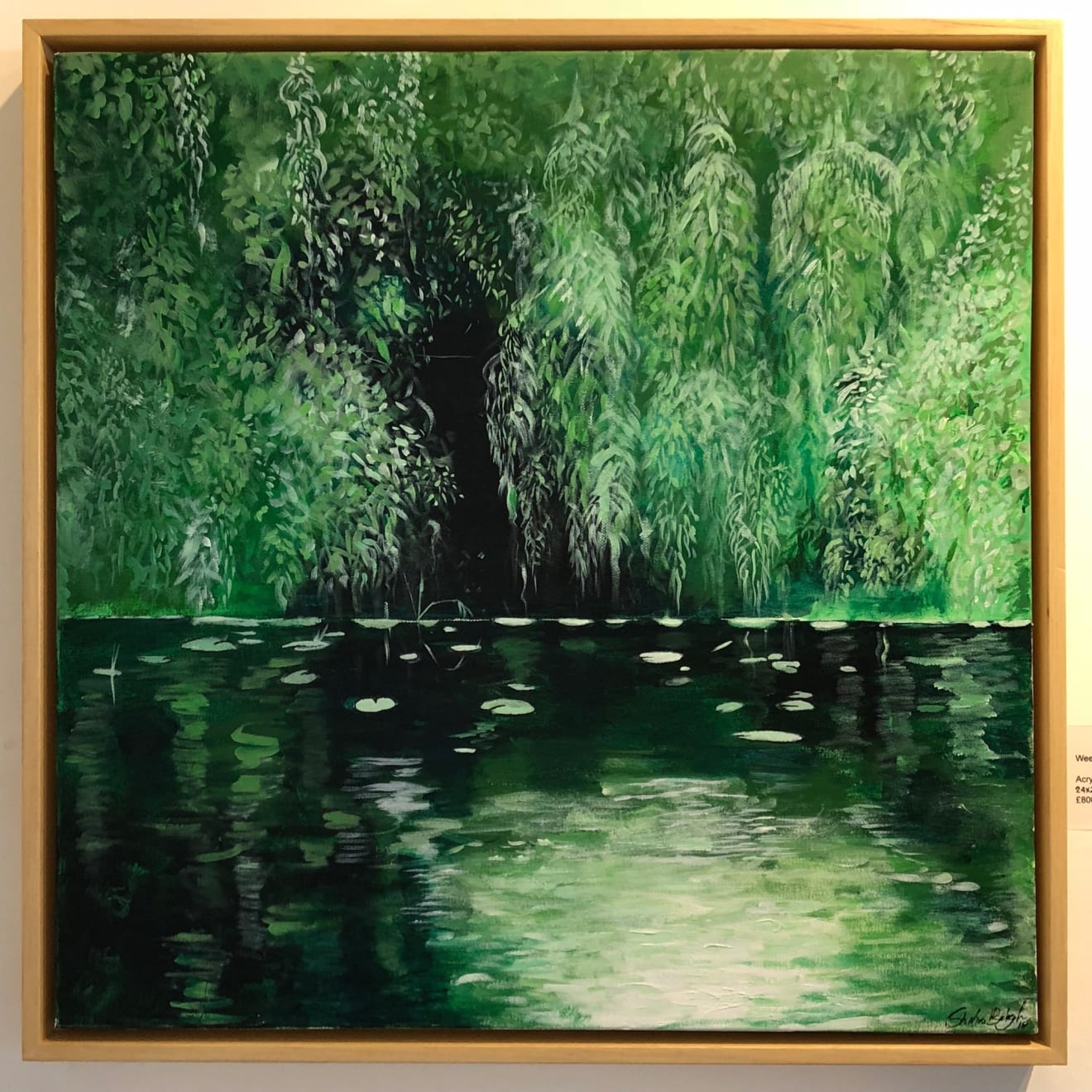 Shabs Beigh, Weeping Willows & Lilies, 2019