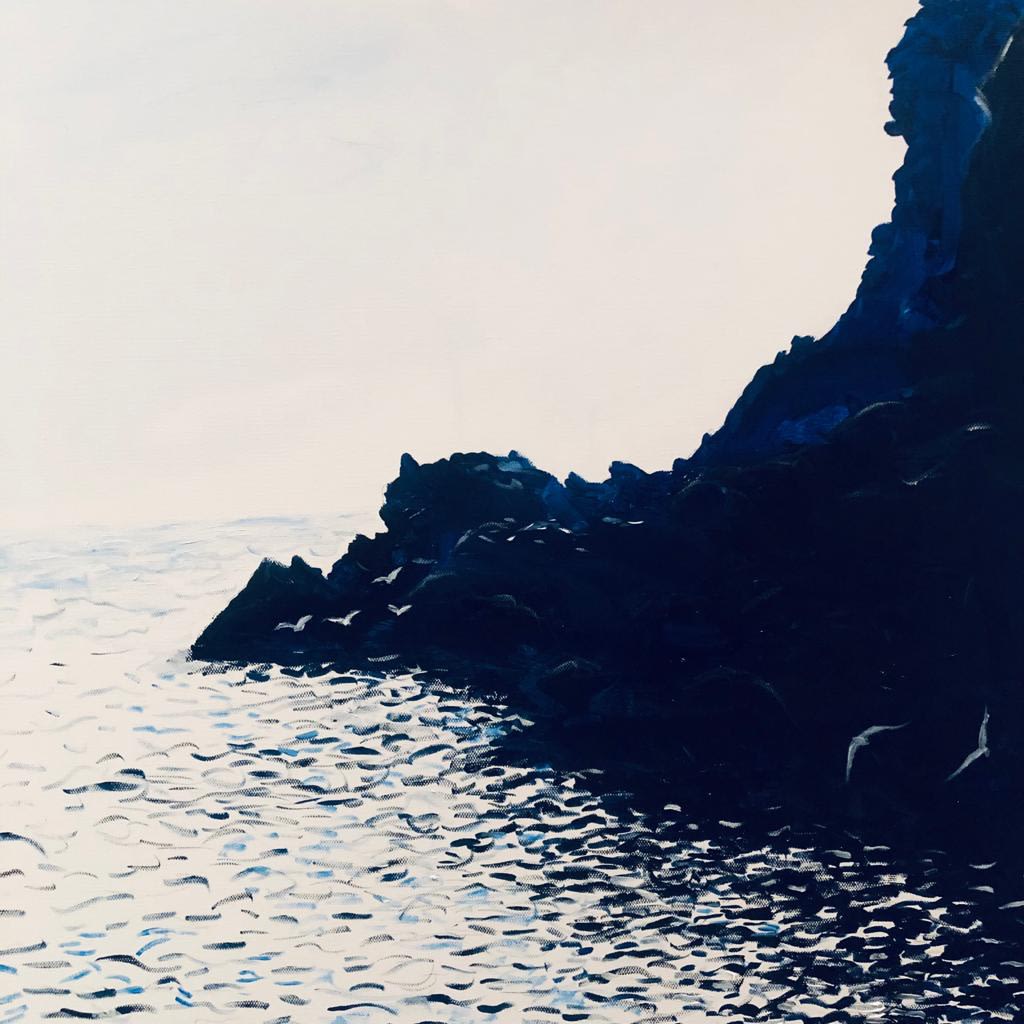 Shabs Beigh, Evening By The Beach, 2021