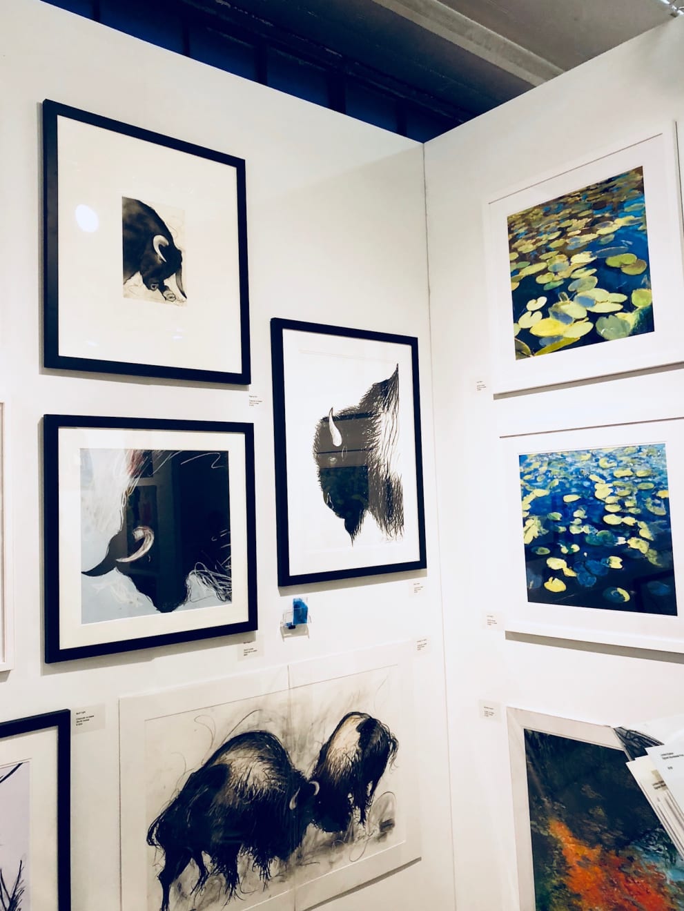 Shabs Beigh , Monet's Pond (Autumn) - Limited Edition Print, 2019
