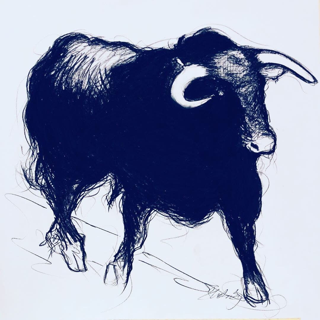 Shabs Beigh, Black Bull, 2019