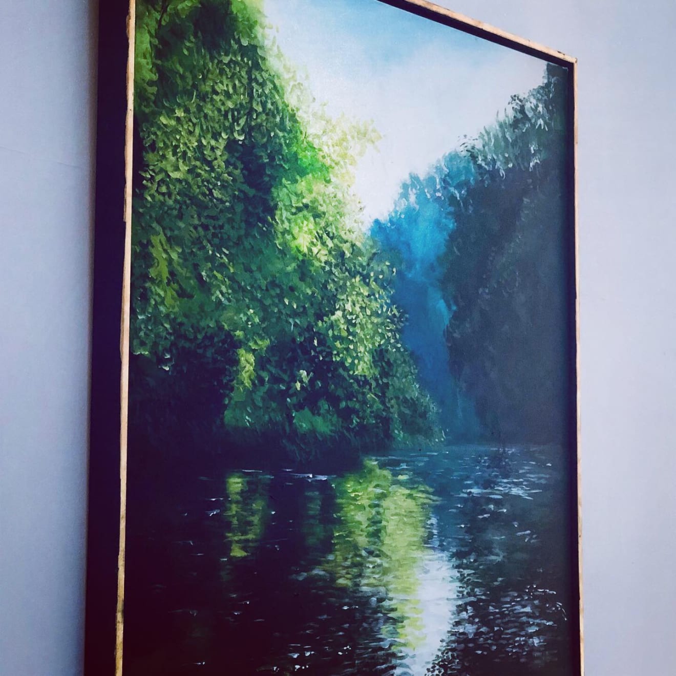 Shabs Beigh , River Wharf - Limited Edition Print, 2020