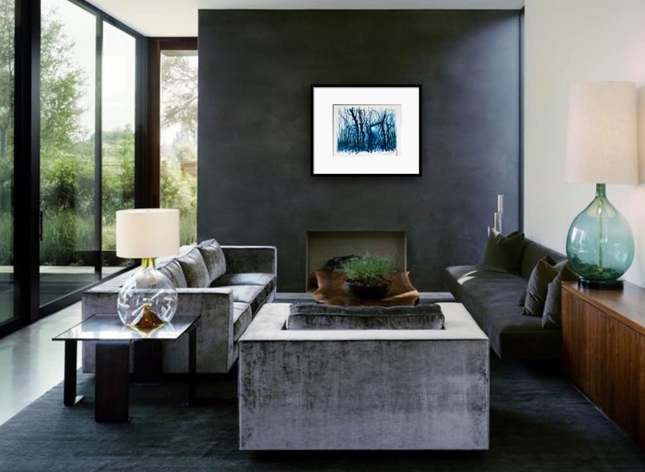 Shabs Beigh, Moonlit Sky, 2020