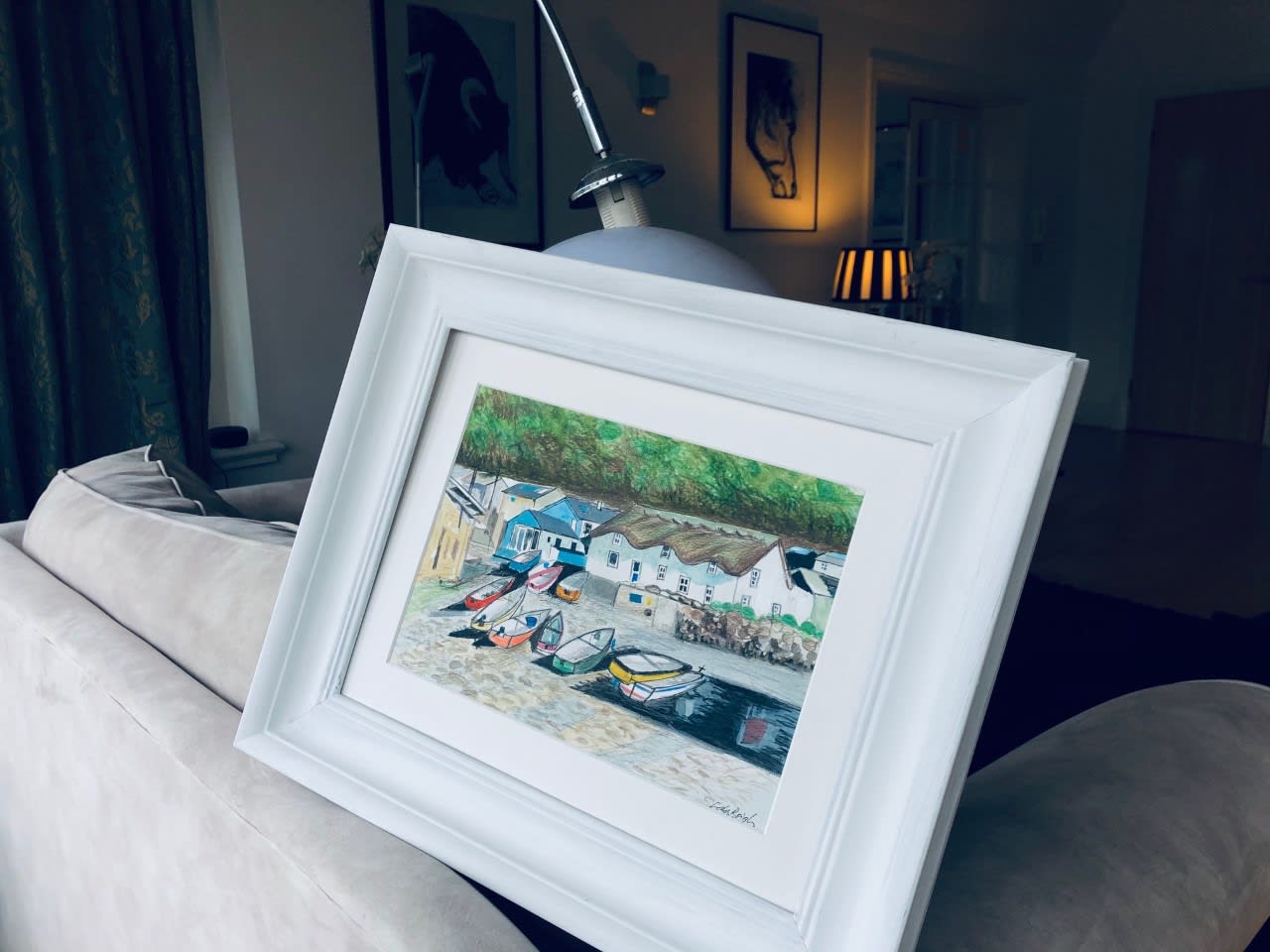 Shabs Beigh, Sennen Cove - Limited Edition Print, 2021