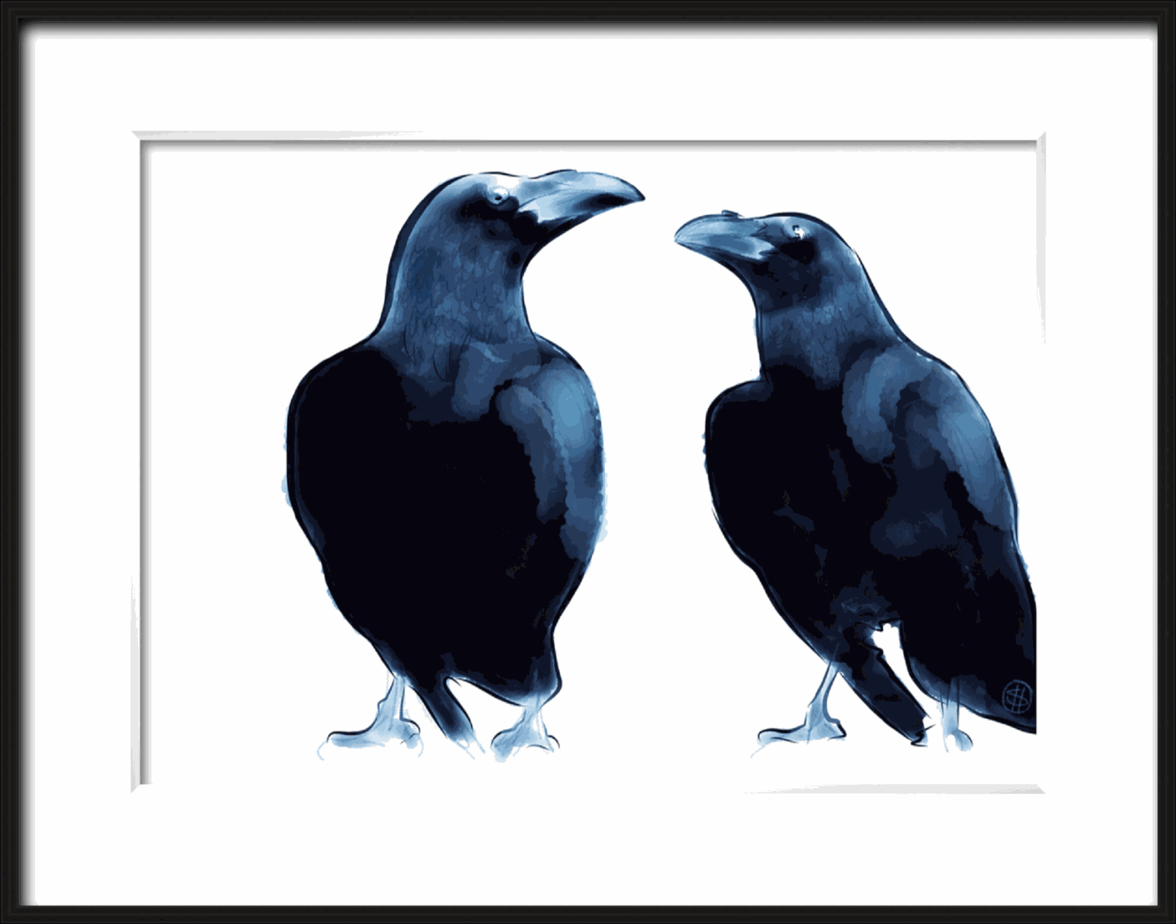 Shabs Beigh, Raven Giclee - Limited Edition Art Print, 2020