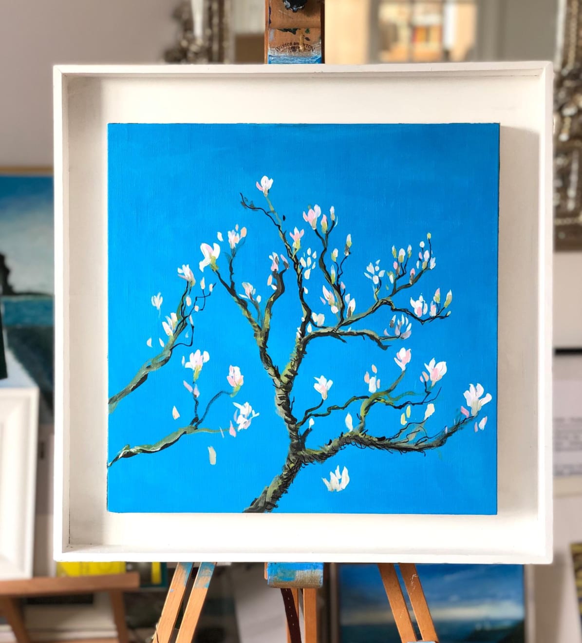 Shabs Beigh, Magnolia In Spring 3 - Original, 2021