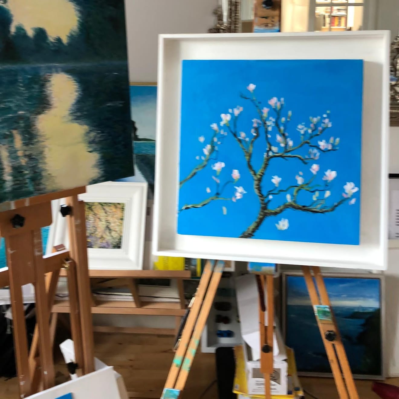 Shabs Beigh, Magnolia In Spring 3 - Original, 2021