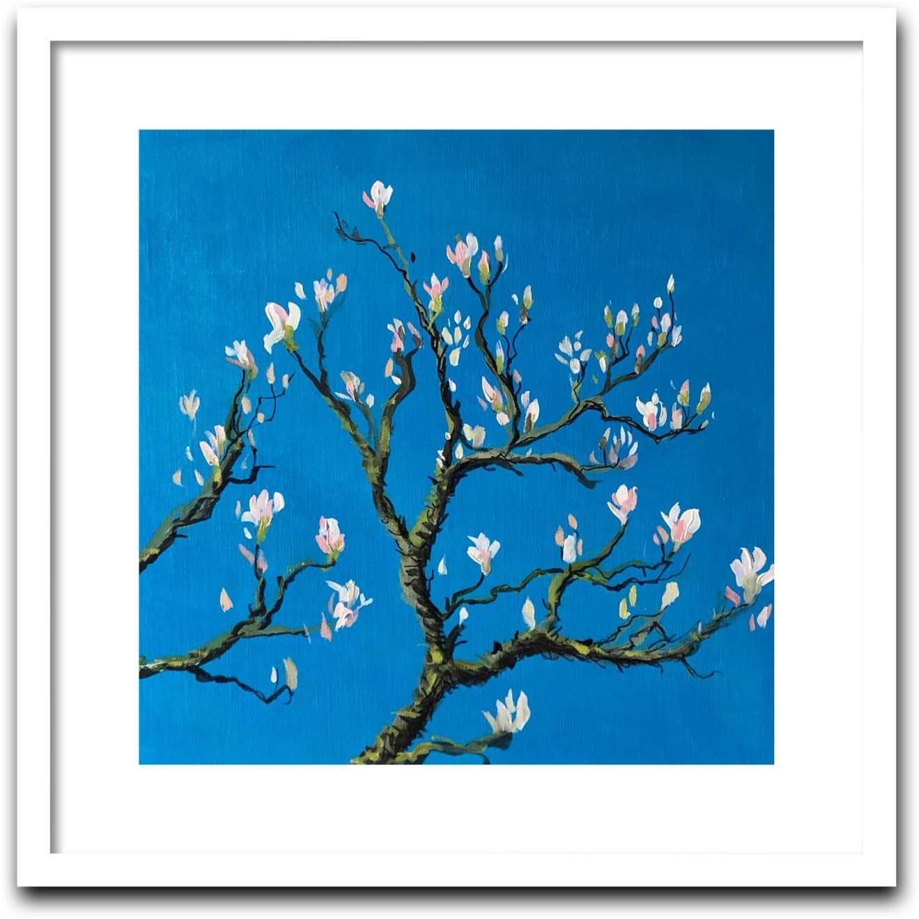 Shabs Beigh, Magnolia In Spring 3 - Original, 2021