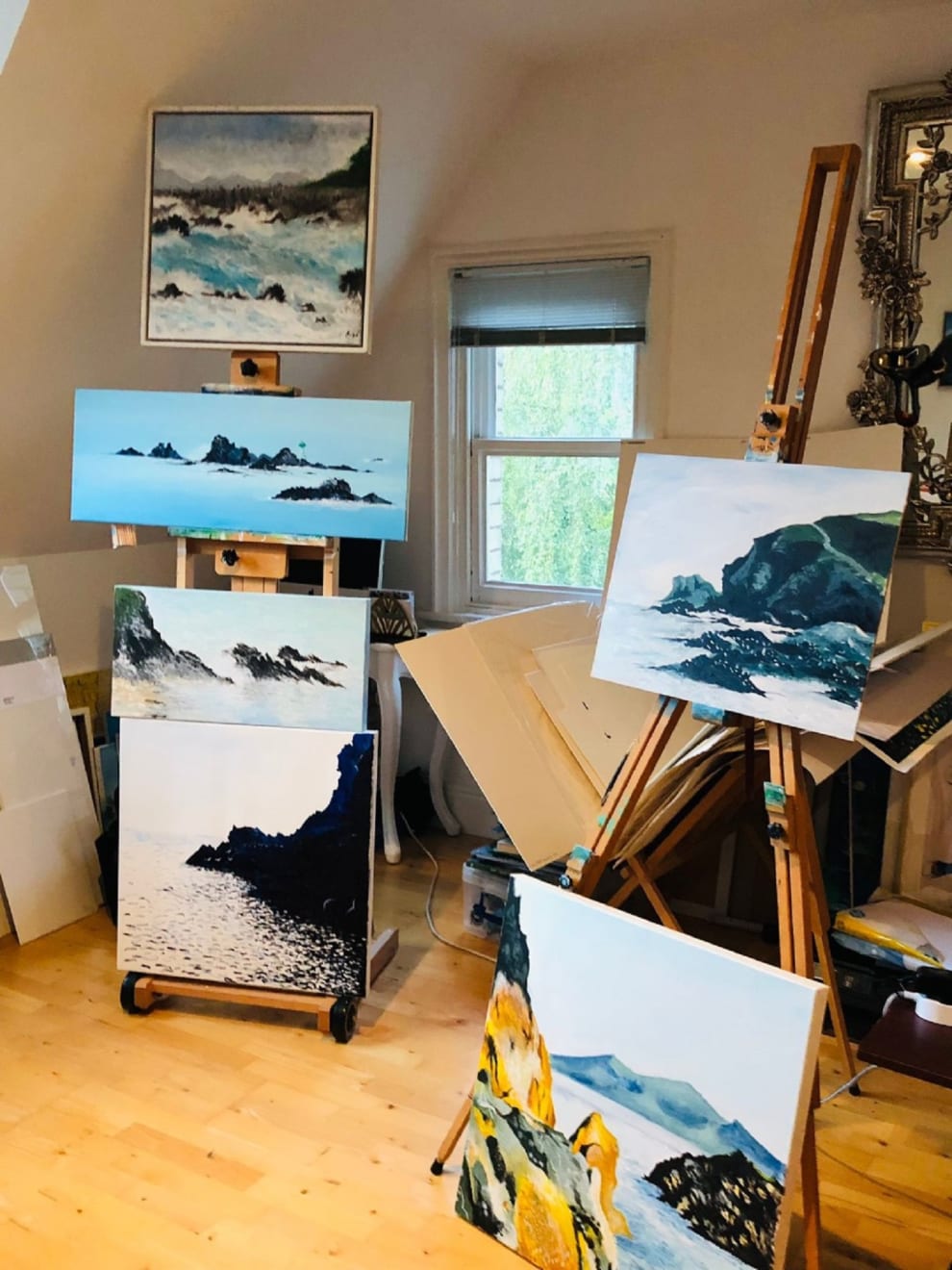 Shabs Beigh, Evening By The Lizard Point, 2021