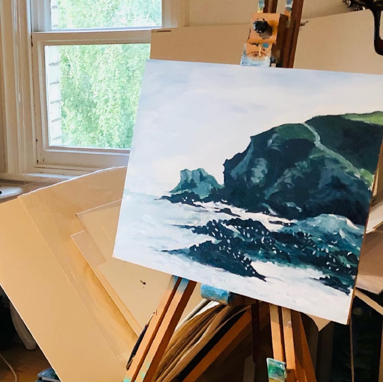 Shabs Beigh, Evening By The Lizard Point, 2021