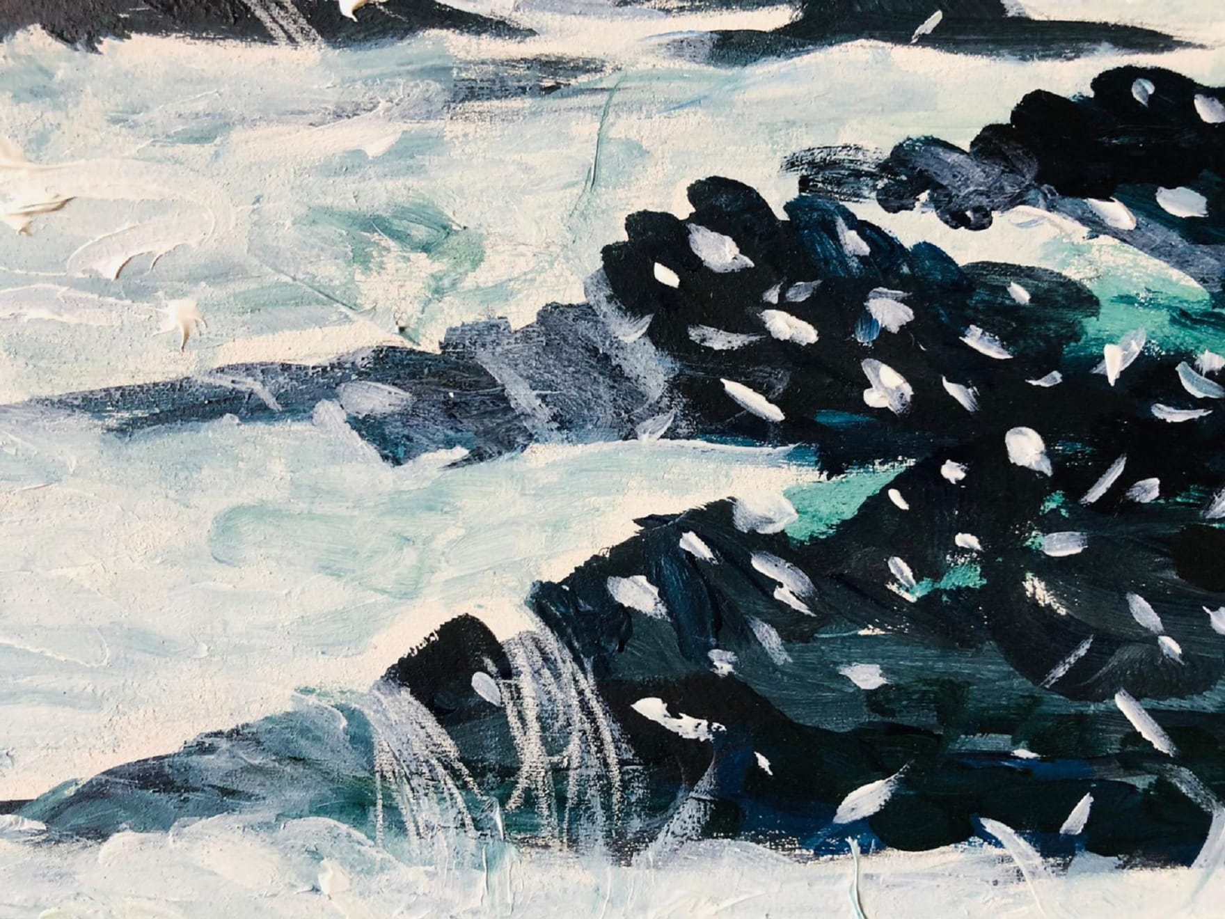 Shabs Beigh, Evening By The Lizard Point, 2021