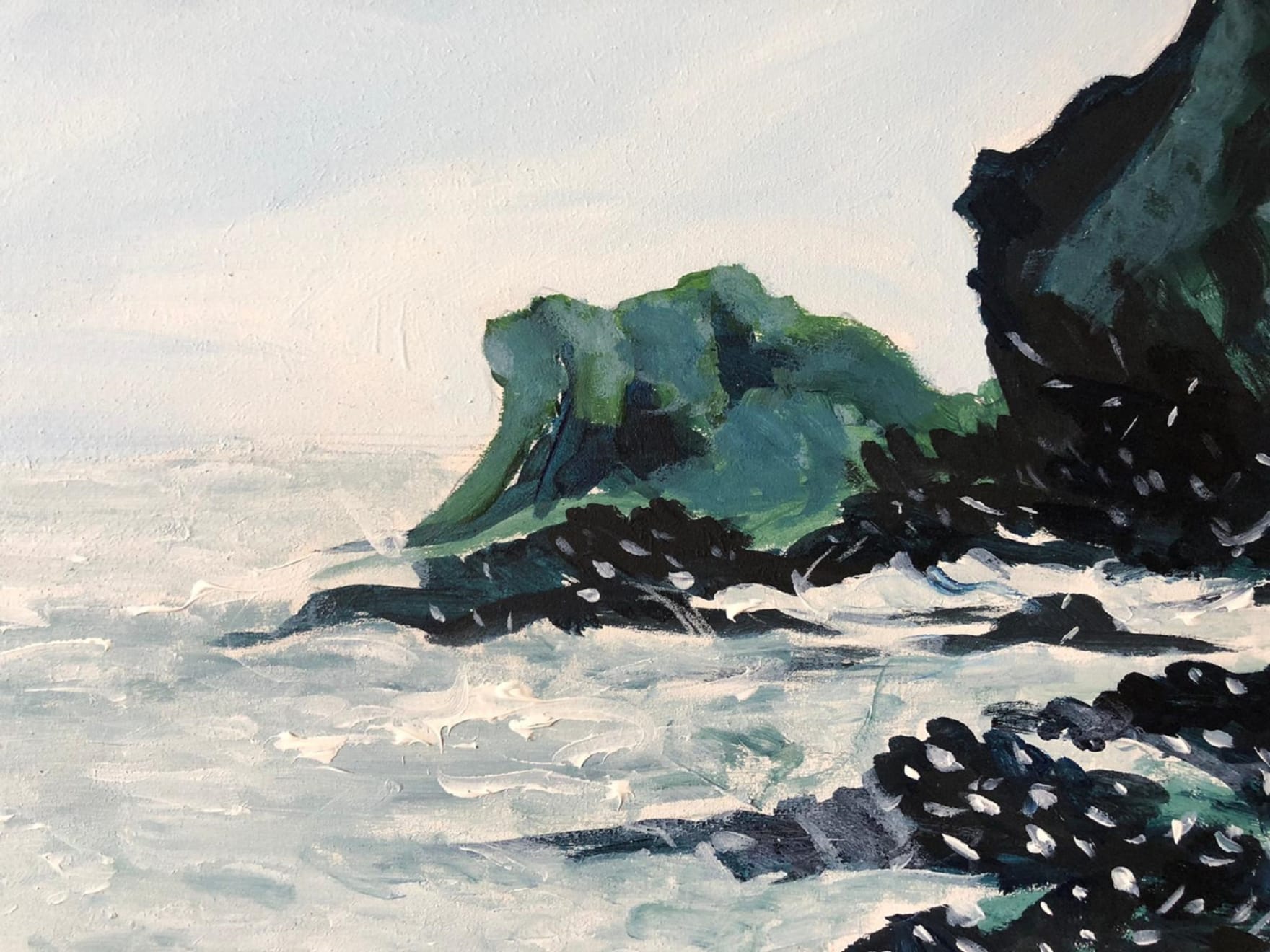 Shabs Beigh, Evening By The Lizard Point, 2021