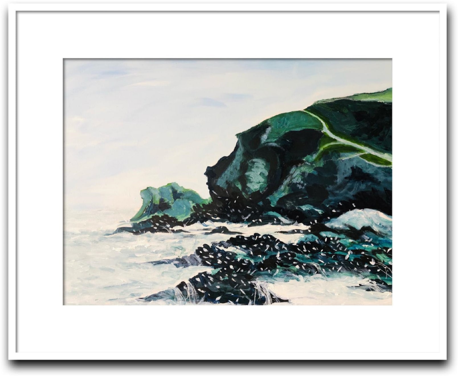 Shabs Beigh, Evening By The Lizard Point, 2021