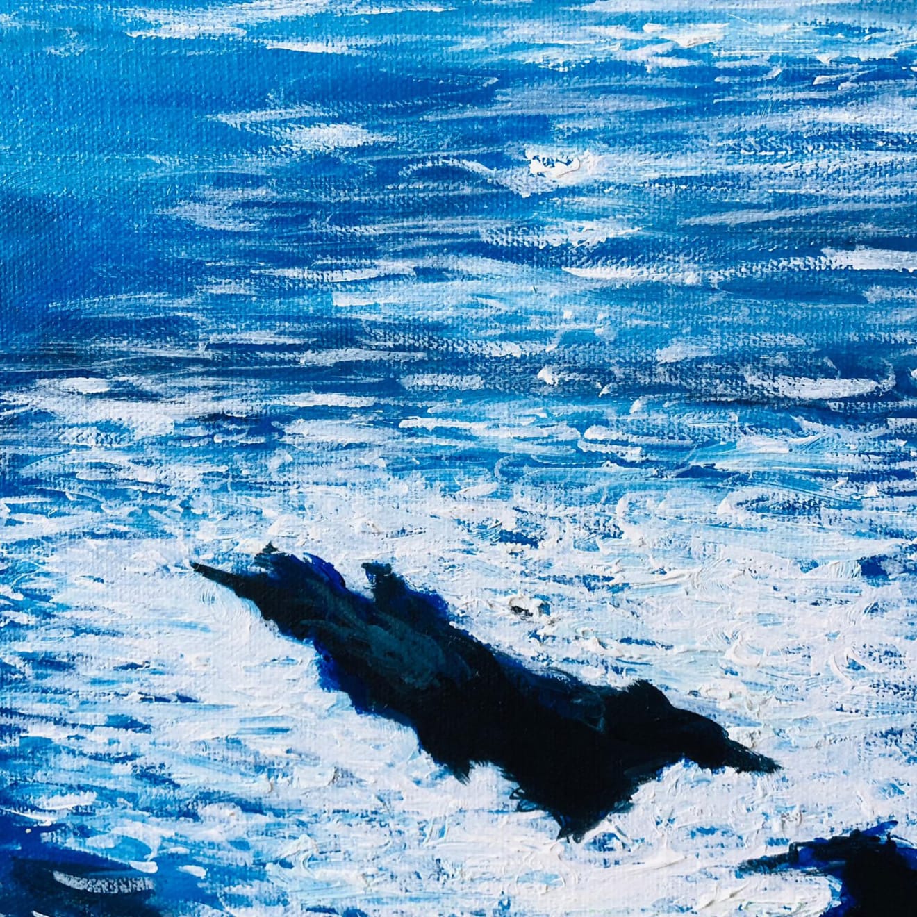 Shabs Beigh, Evening Sea, 2021