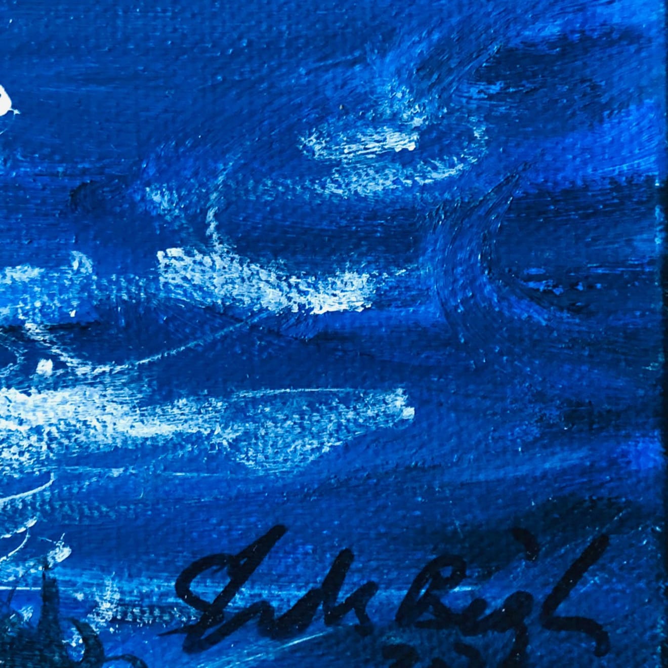 Shabs Beigh, Evening Sea, 2021
