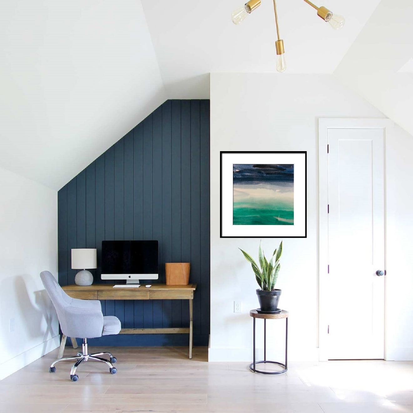 Shabs Beigh, Abstract Seascape, 2021