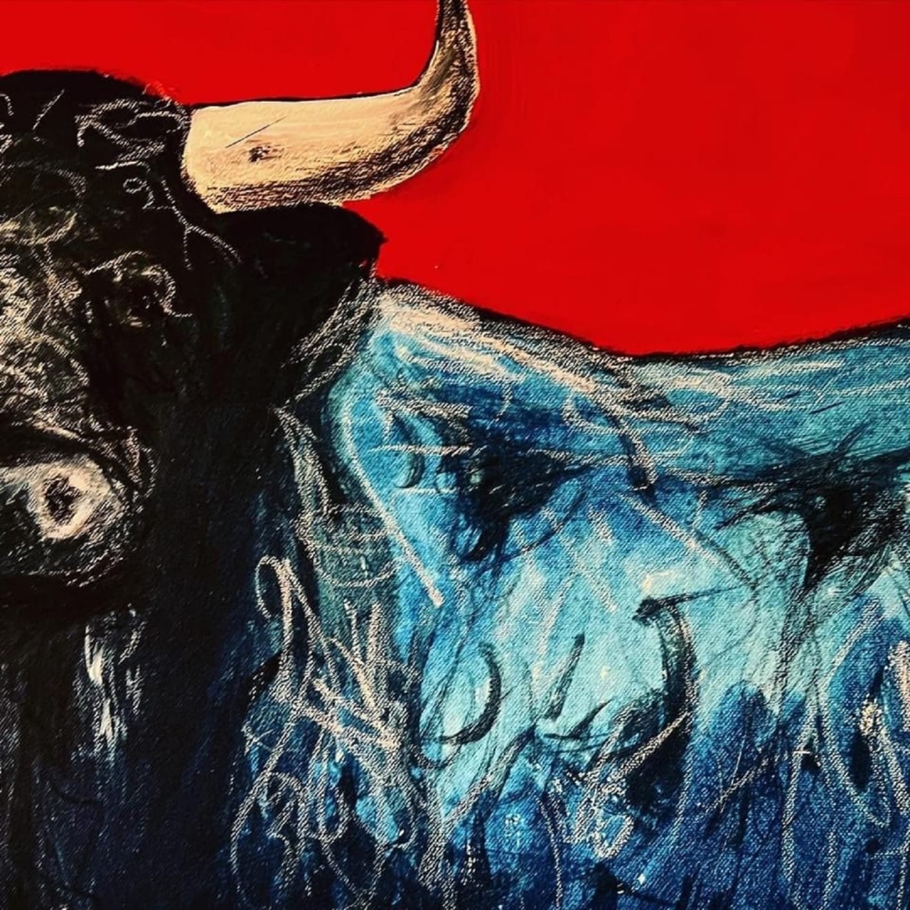 Shabs Beigh, Young Bull, 2022