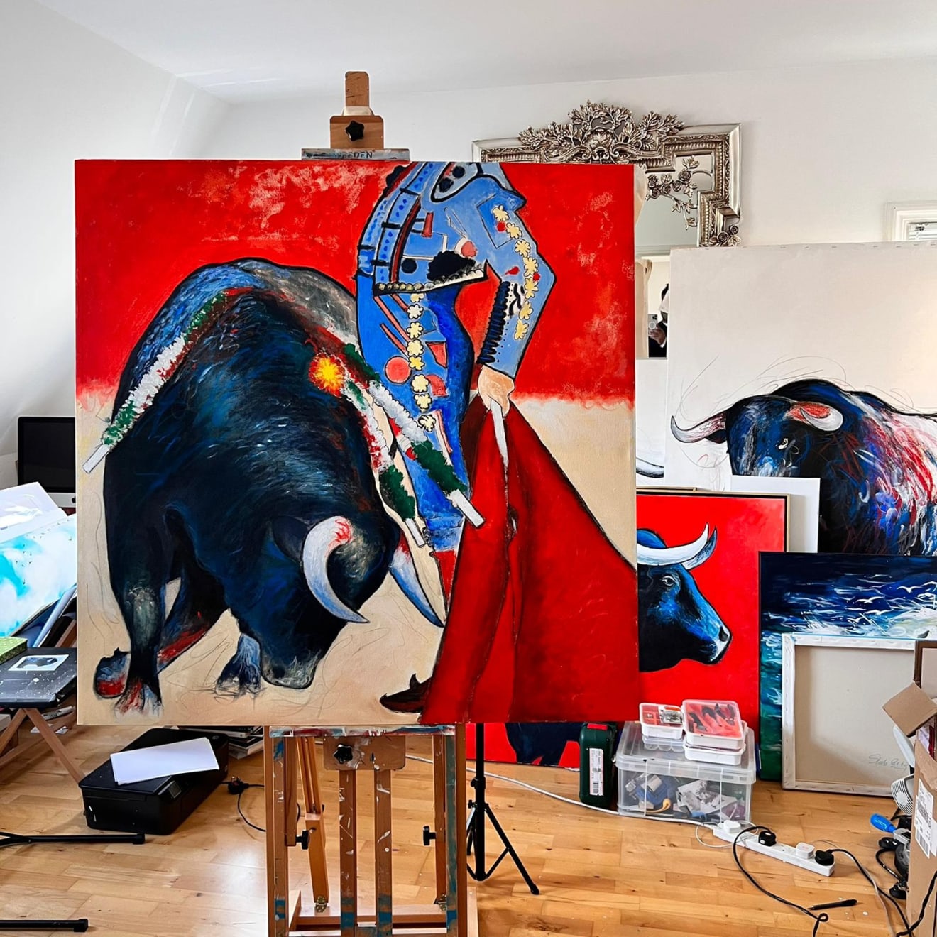 Shabs Beigh, The Matador And The Stumbling Bull, 2022