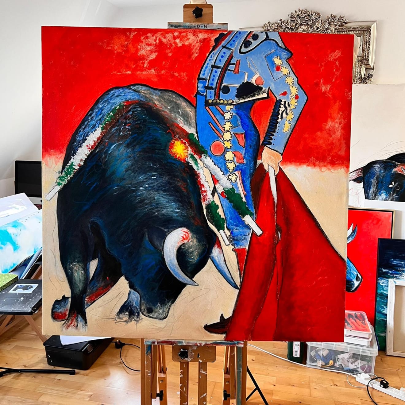 Shabs Beigh, The Matador And The Stumbling Bull, 2022