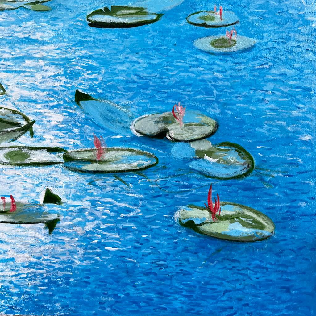 Shabs Beigh, Clouds And Lilies, 2022