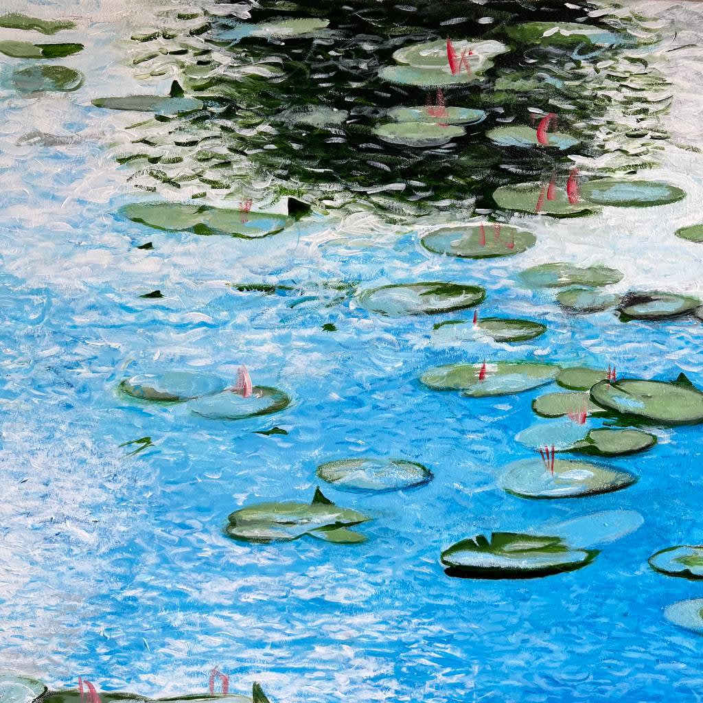 Shabs Beigh, Clouds And Lilies, 2022