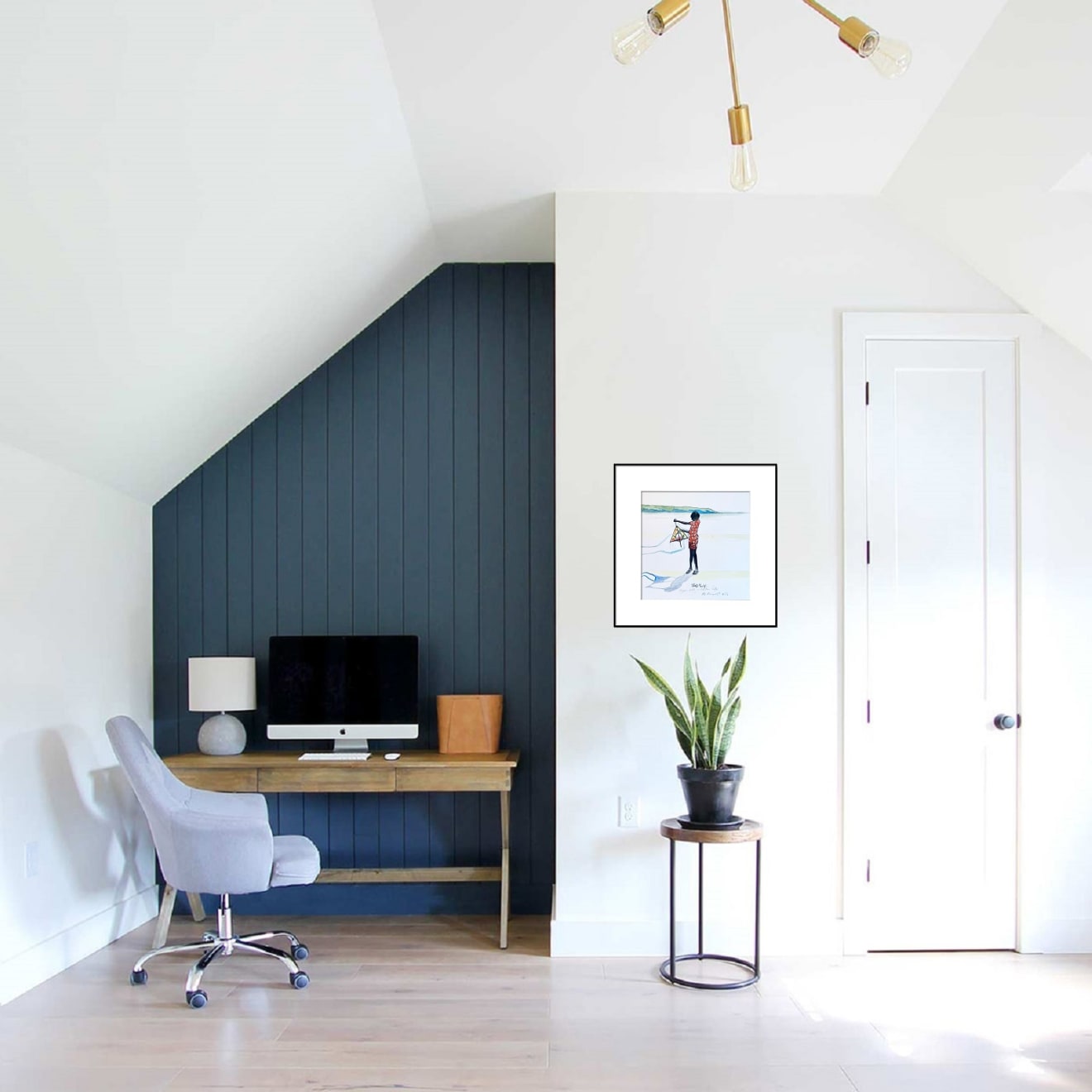 Shabs Beigh, Boy With A Broken Kite, 2023