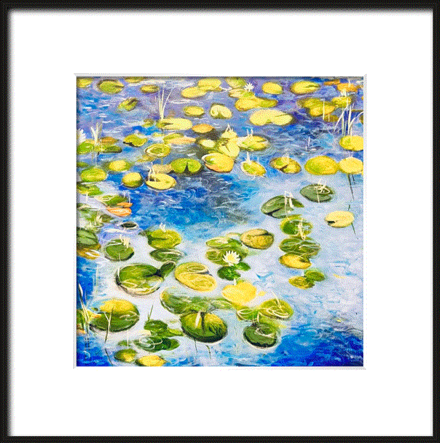 Shabs Beigh, Lilies At Night, 2023