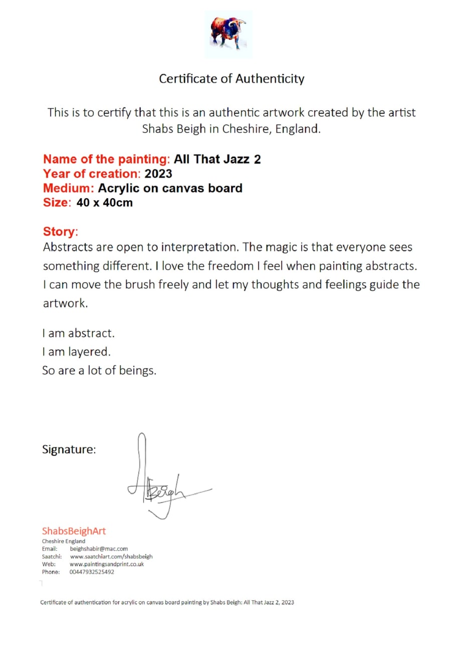 Shabs Beigh, All That Jazz 2, 2023