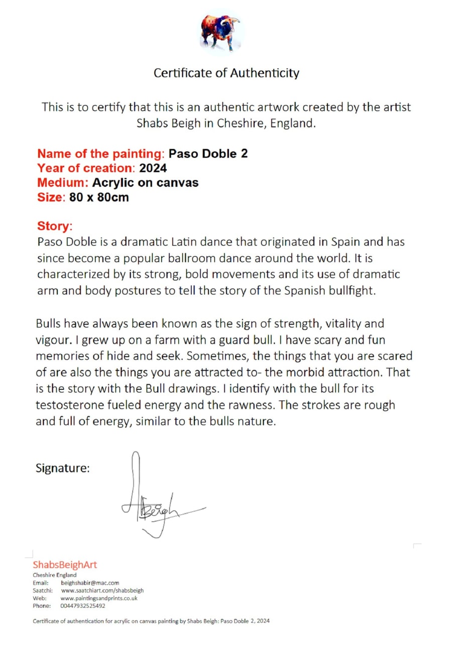 Shabs Beigh, Paso Doble 2, 2024