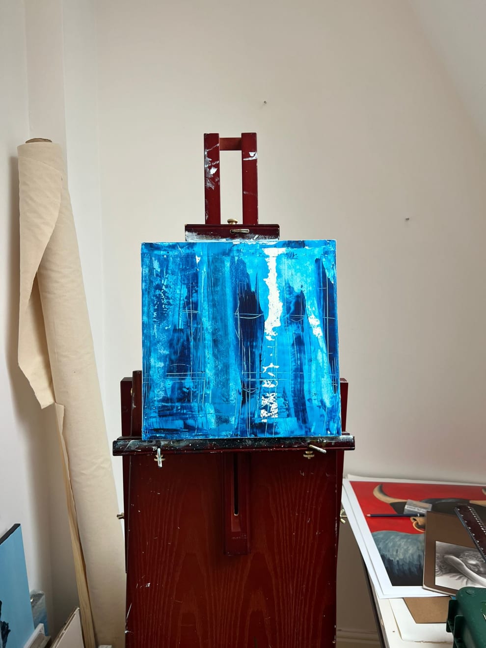 Shabs Beigh, Gerhard Diptych, 2025