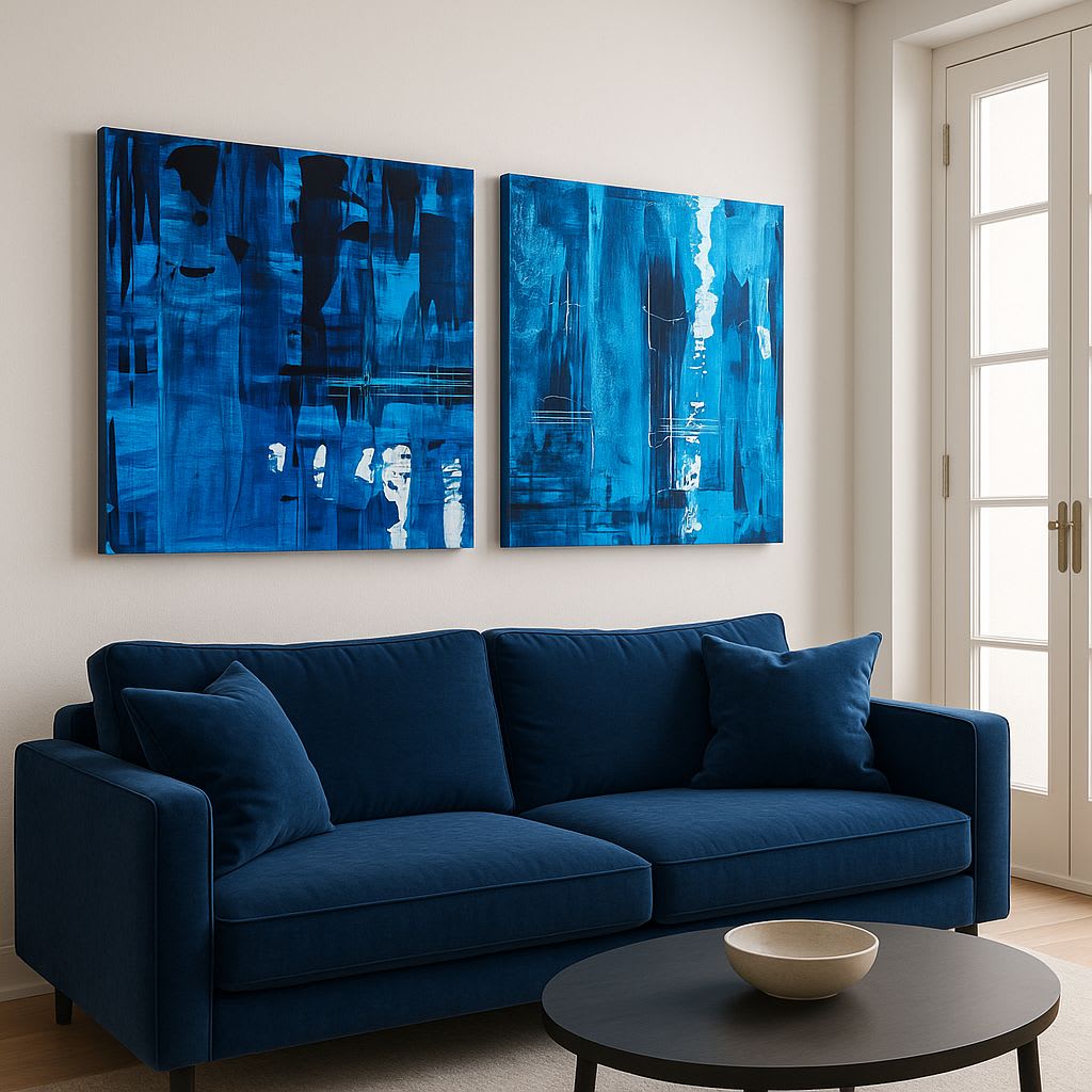 Shabs Beigh, Gerhard Diptych, 2025