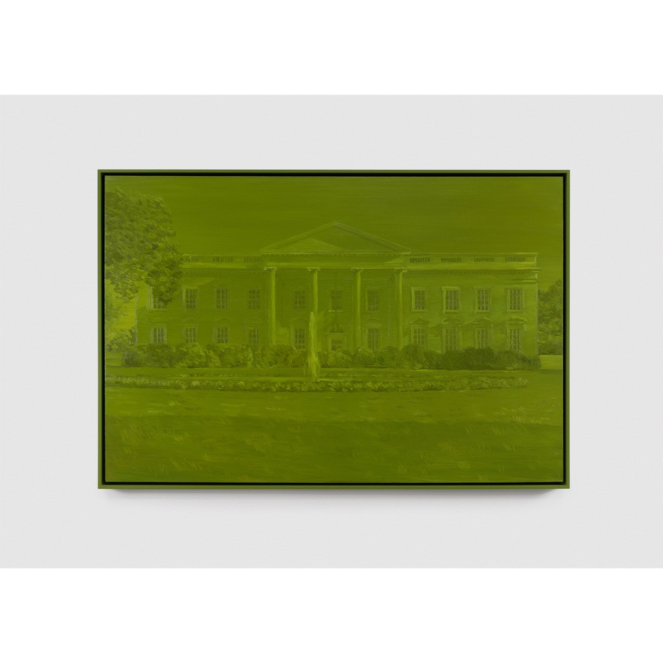 Cynthia Daignault Monochrome (White House), 2022 Oil on linen 40 x 60 inches