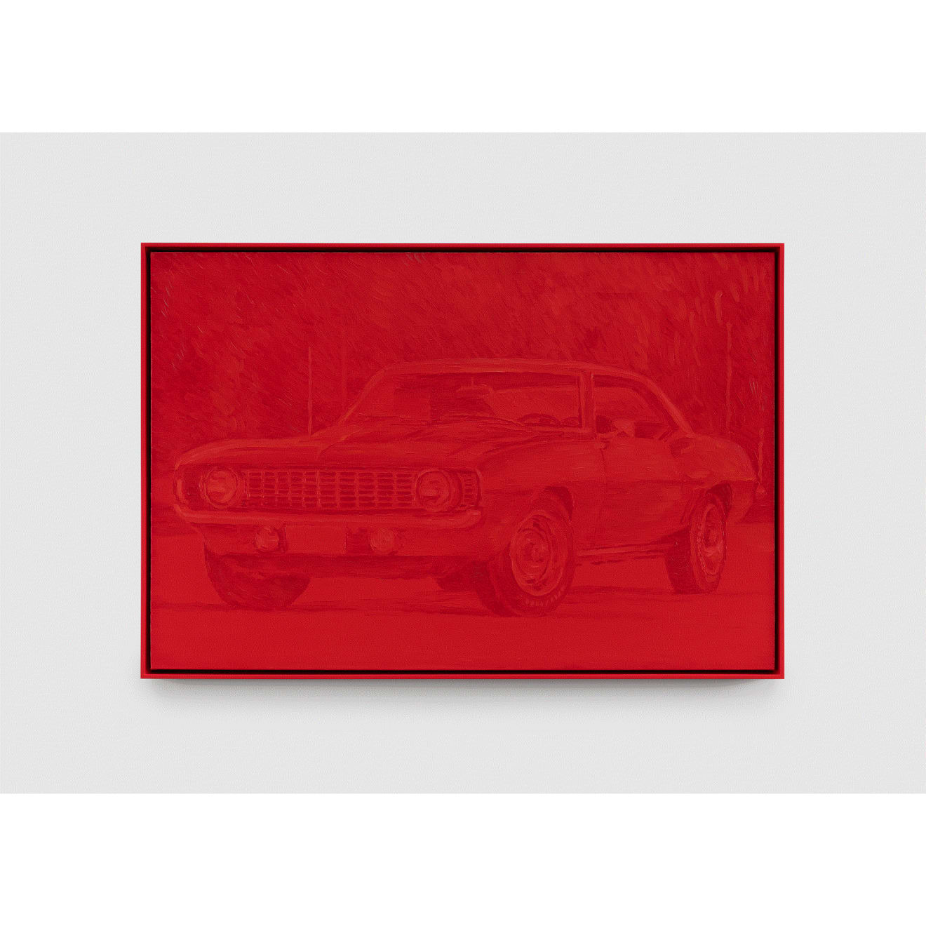 Cynthia Daignault Monochrome (Camaro), 2022 Oil on linen 30 x 45 inches