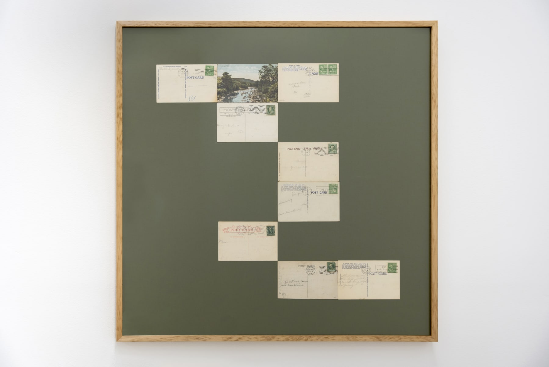 Khalid Jauffer, Postcards (Statue), 2024