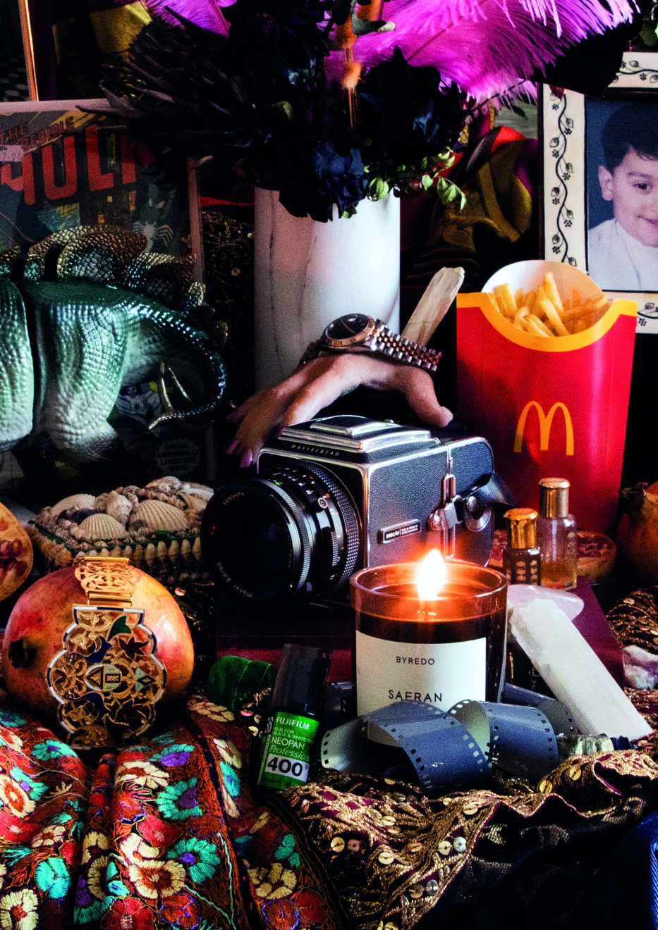 Lamya Gargash, Family Still Life (Detail I), 2023