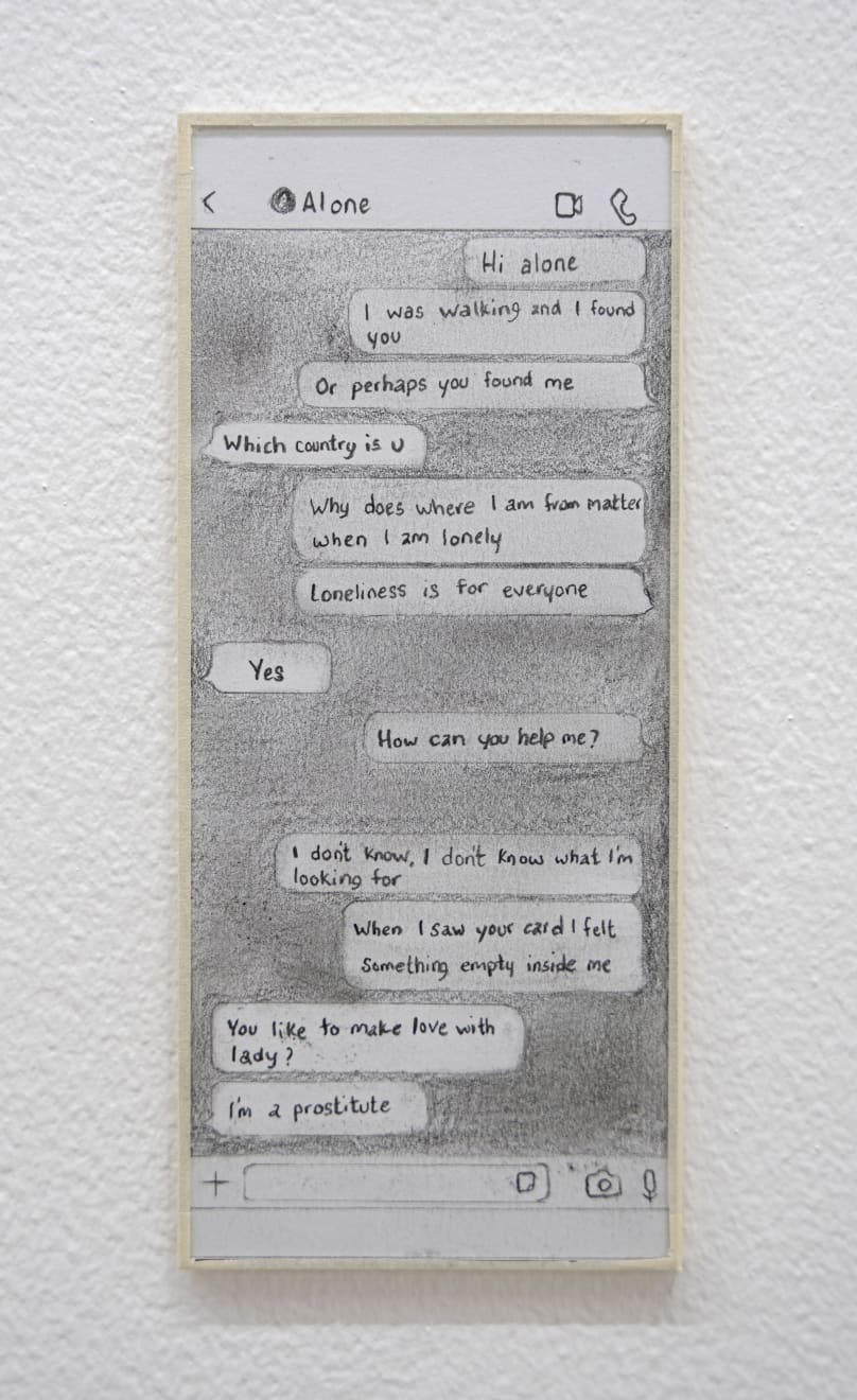 Khalid Jauffer, Alone, 2022 - 2024