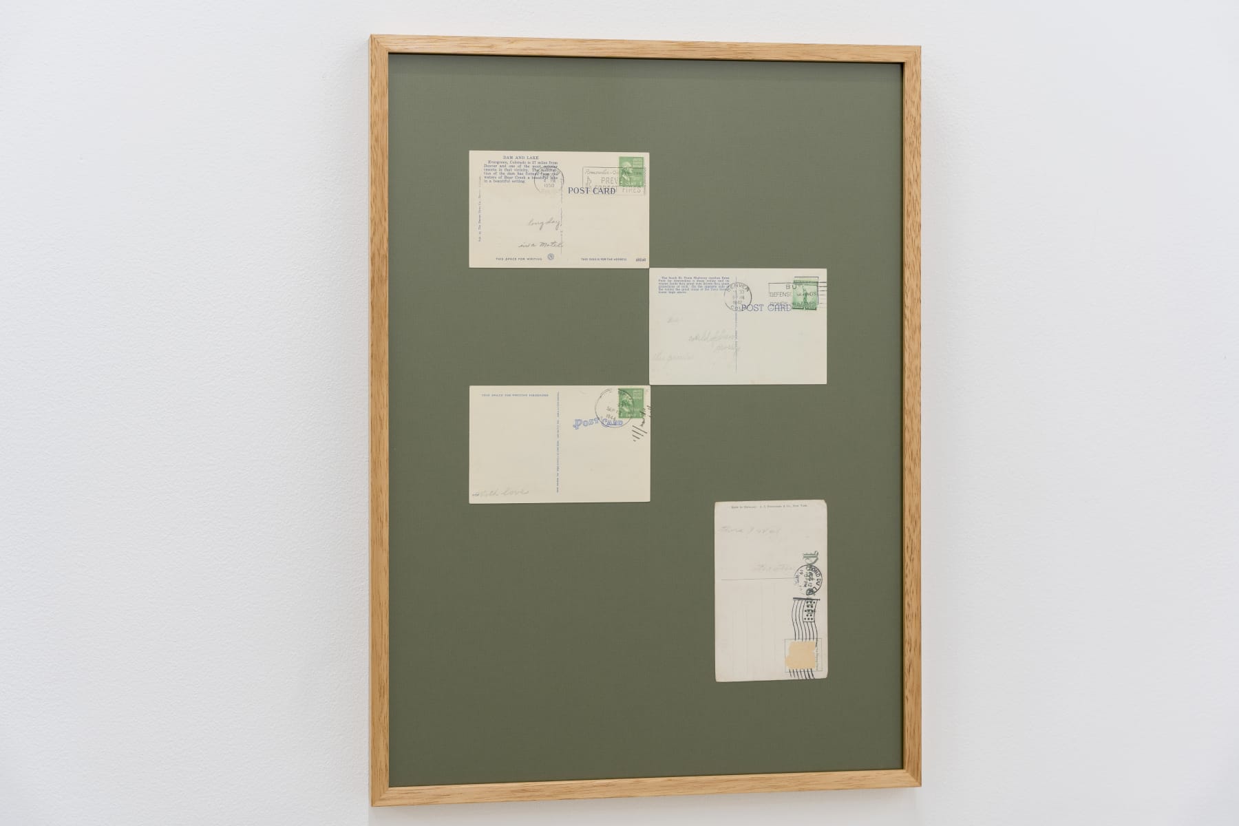 Khalid Jauffer, Postcards (Motel), 1910-2024