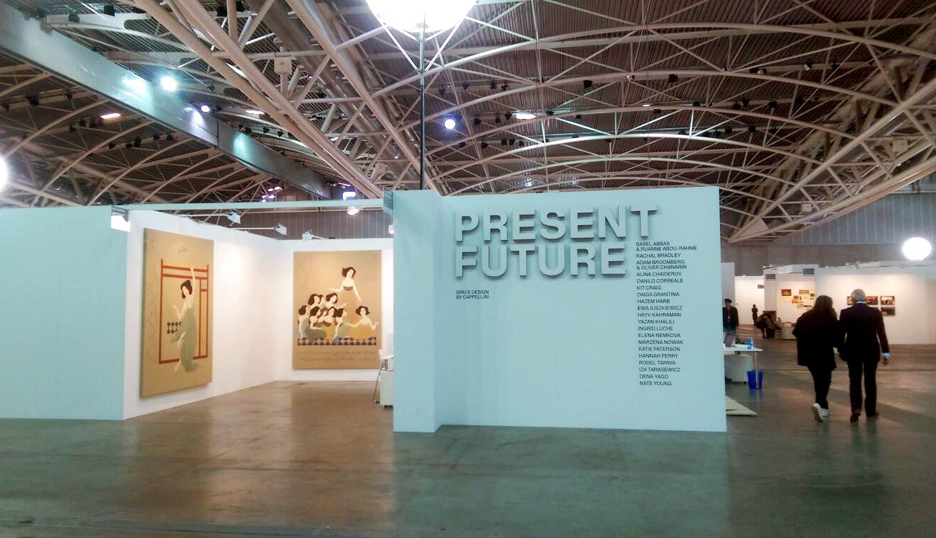 Hayv Kahraman, Installation view at Artissima 2015