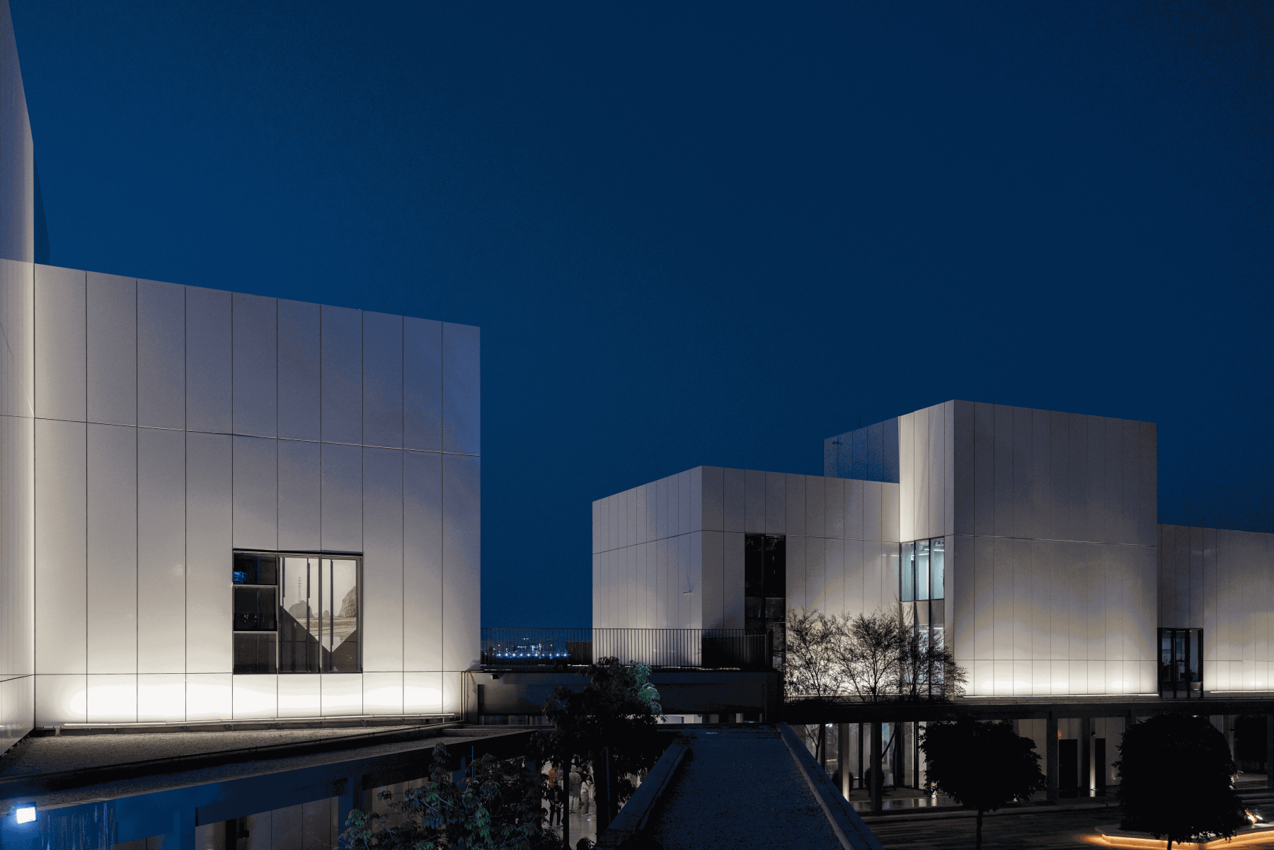 Installation view, At the Edge of Land, 2024, Jameel Arts Center. Photo by Daniella Baptista