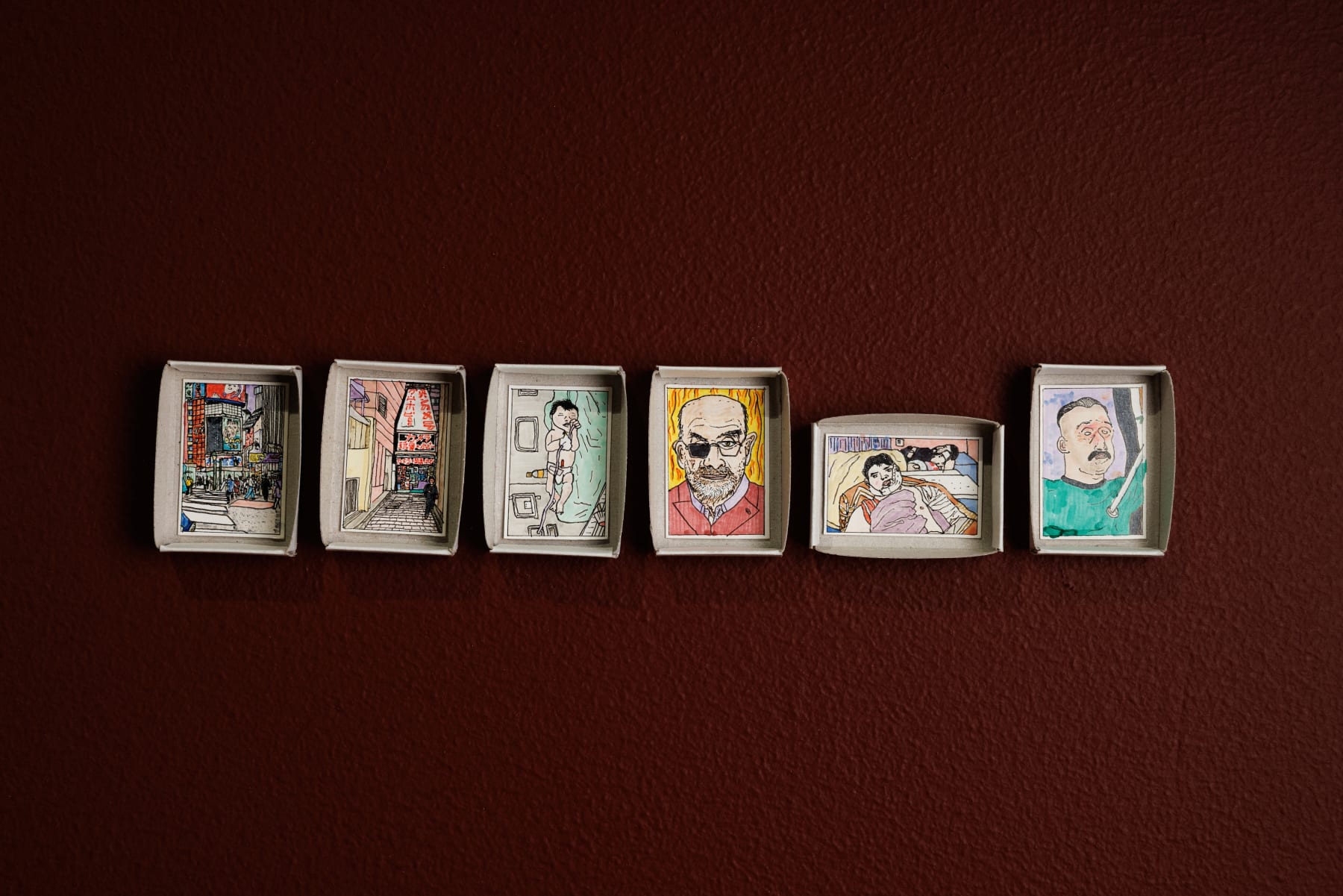 Bady Dalloul: Self-portrait with a cat I don't have, Courtesy of Art Jameel. Photo by Daniella Baptista.