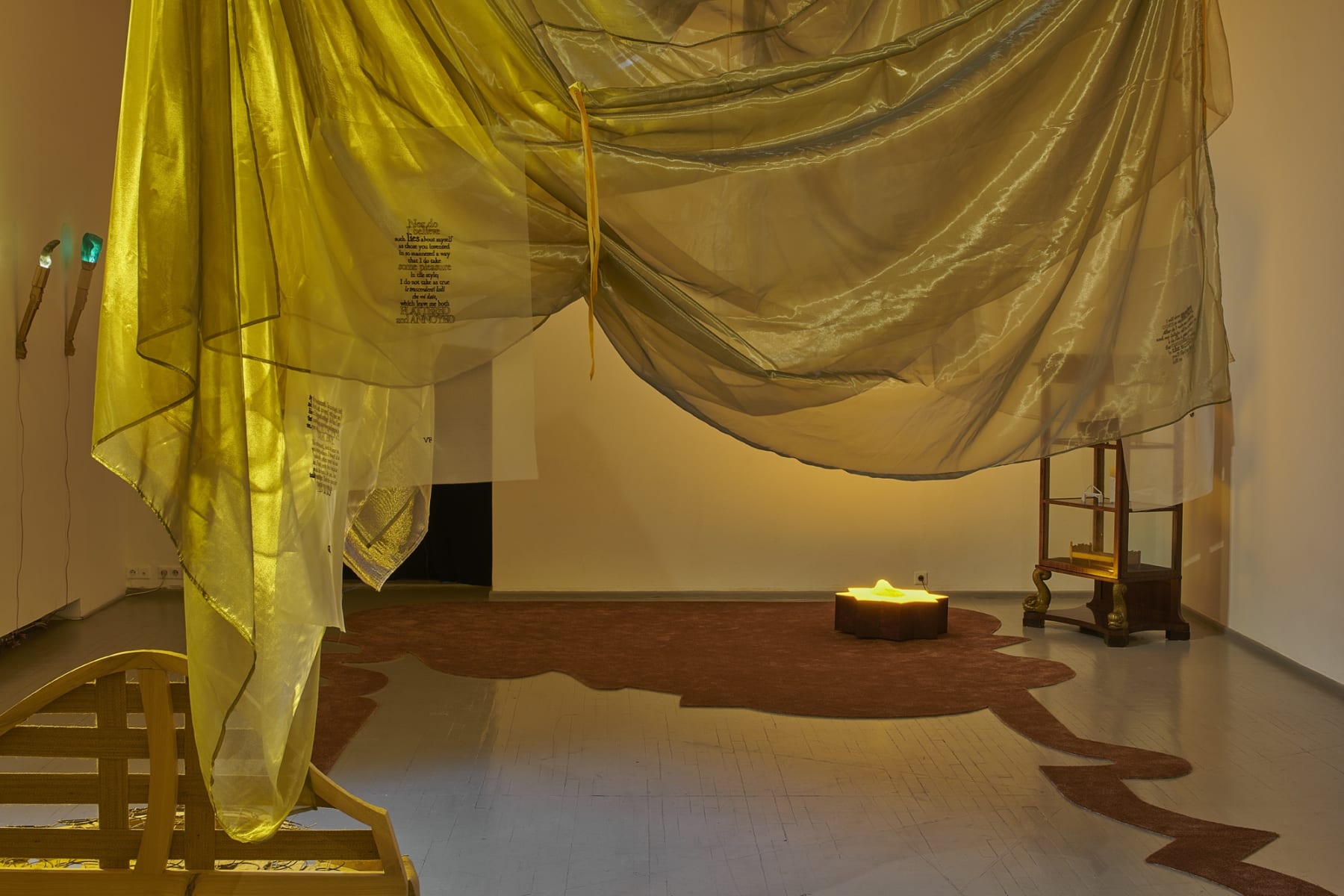 Installation view of 'Anatomy of the Fetish'. Photography: Darius Petrulaitis.
