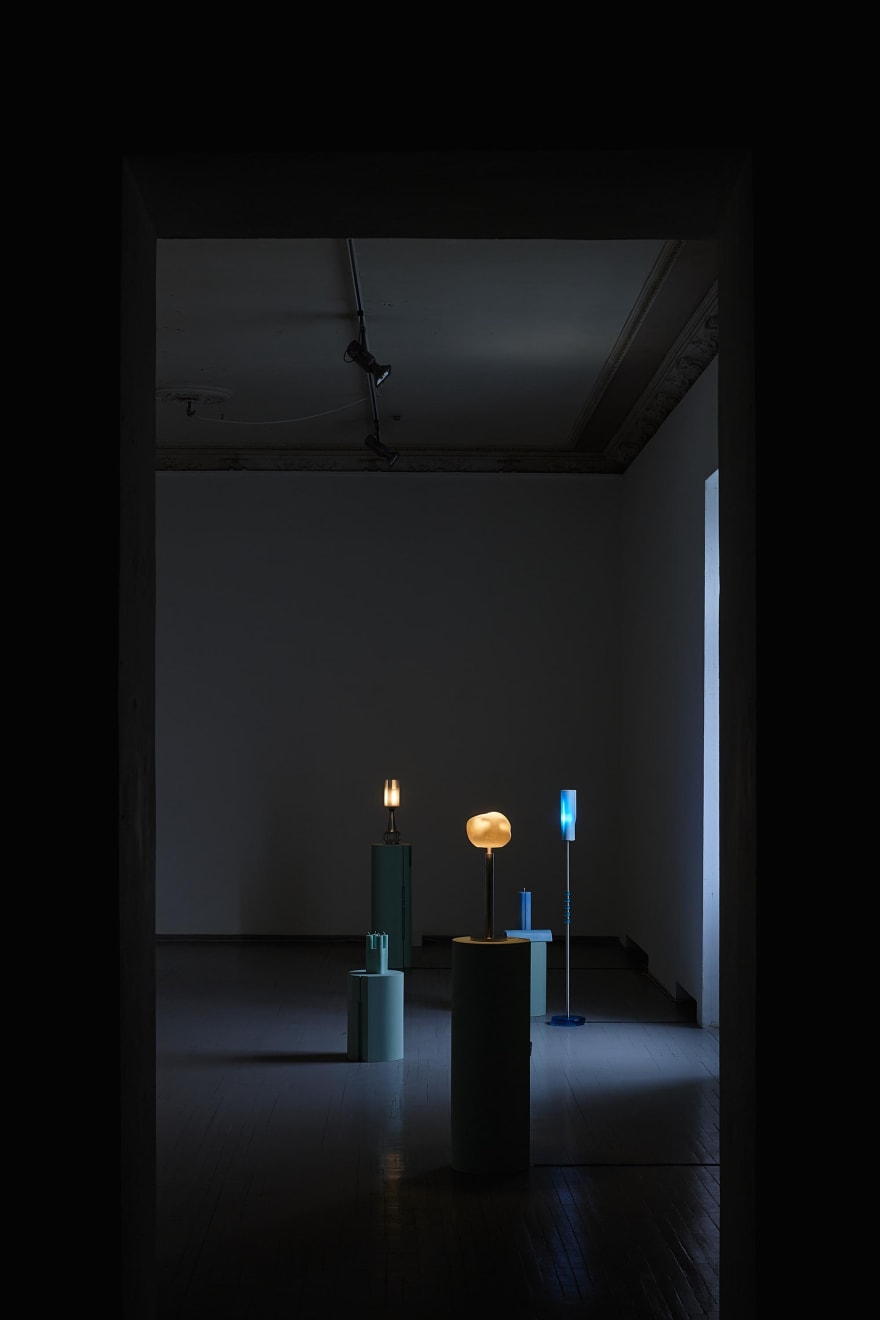 Installation view of 'Soft Solids' by Daydreaming Objects. Photography: Norbert Tukaj.