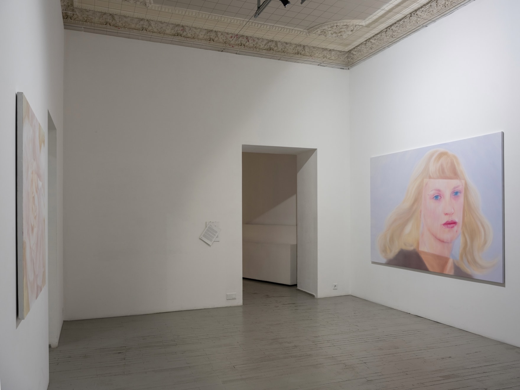 Installation view of 'Visual Translation / Jump Cut' by Donata Minderytė. Photography: Lukas Mykolaitis.