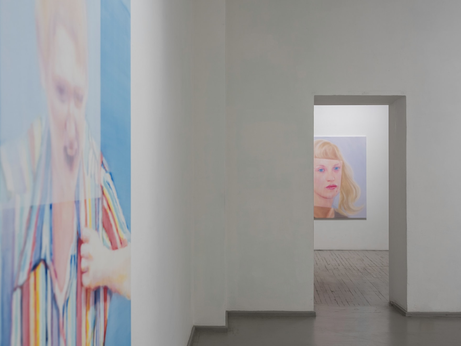 Installation view of 'Visual Translation / Jump Cut' by Donata Minderytė. Photography: Lukas Mykolaitis.