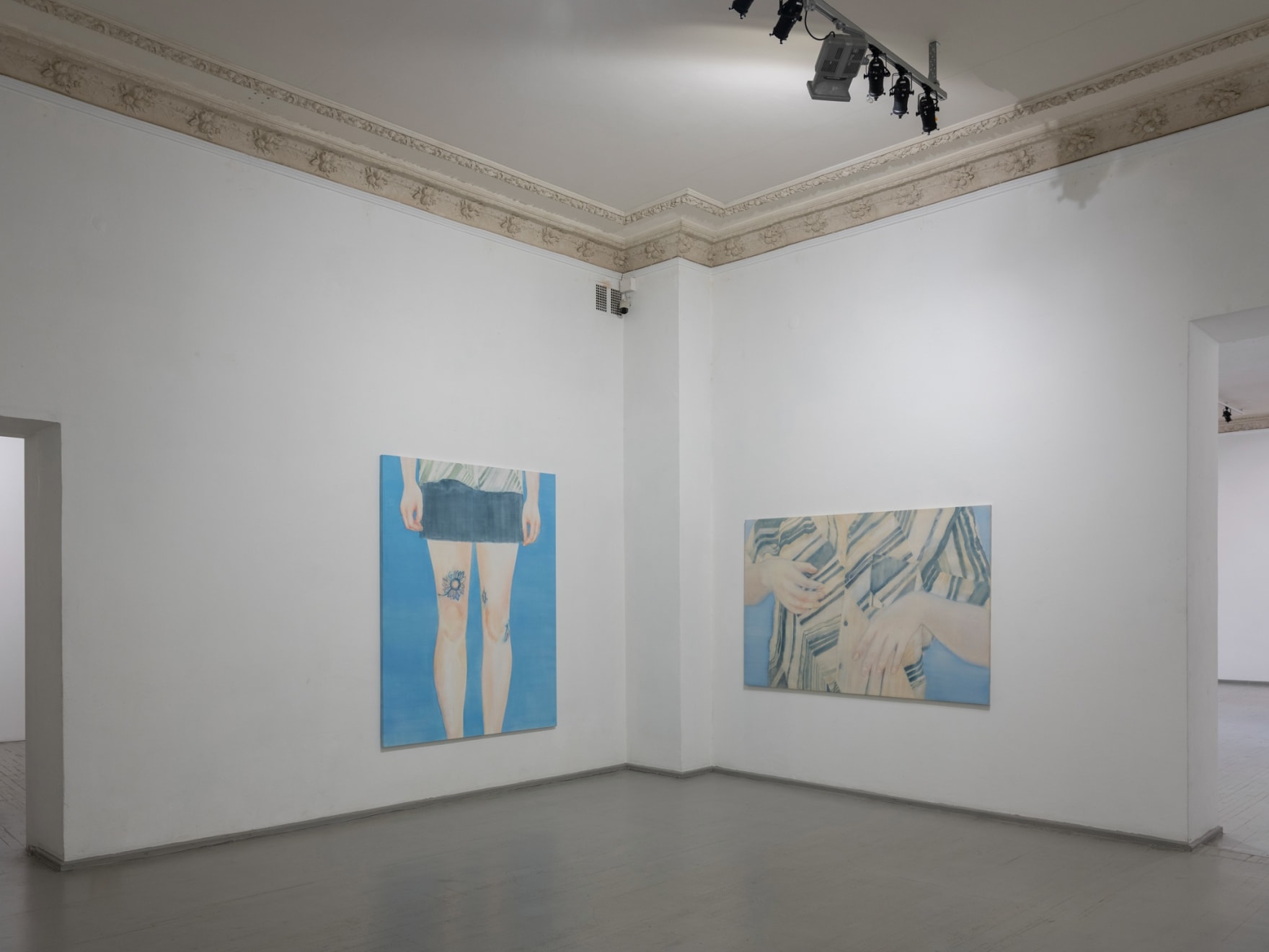 Installation view of 'Visual Translation / Jump Cut' by Donata Minderytė. Photography: Lukas Mykolaitis.