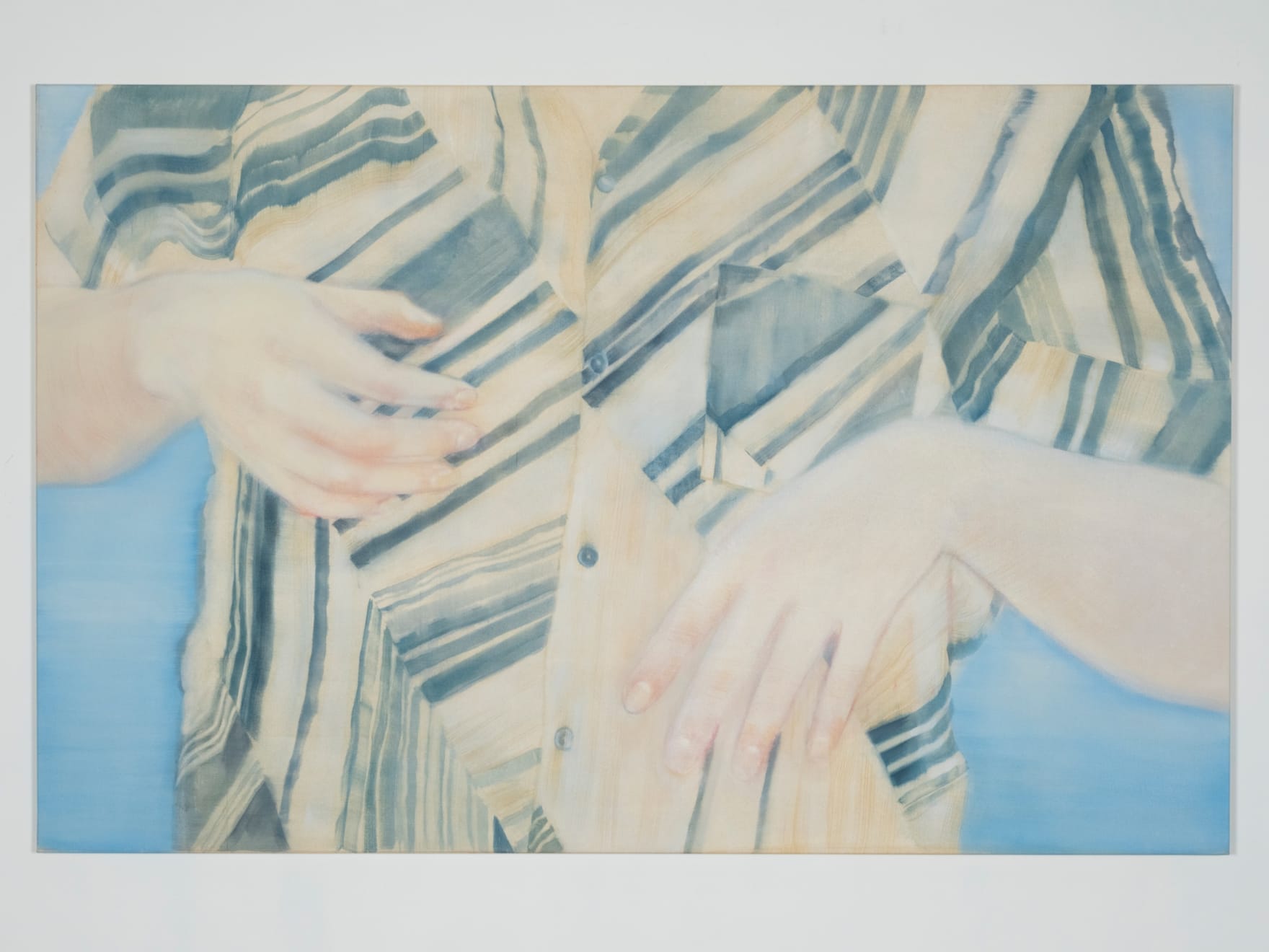 Installation view of 'Visual Translation / Jump Cut' by Donata Minderytė. Photography: Lukas Mykolaitis.