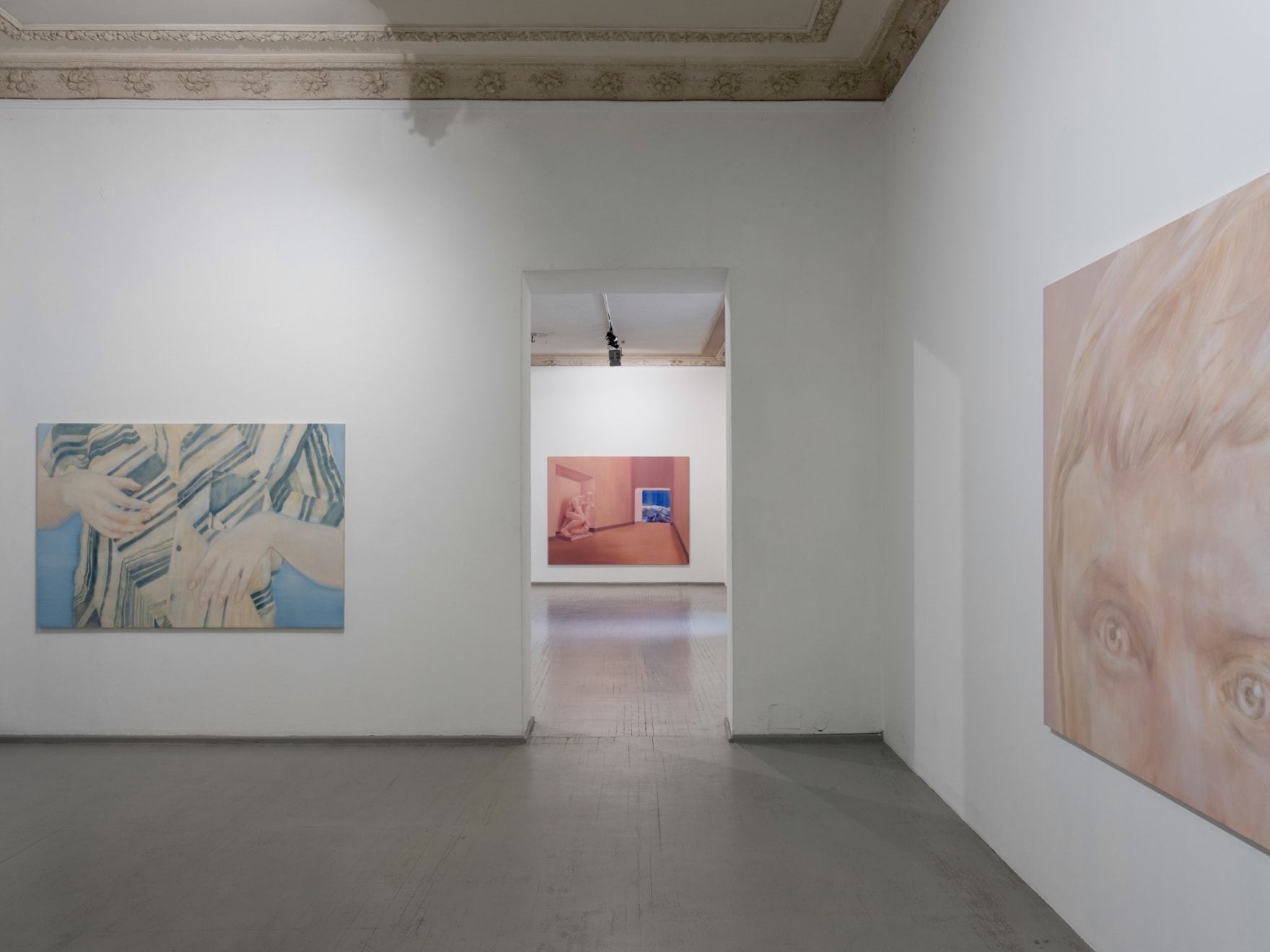 Installation view of 'Visual Translation / Jump Cut' by Donata Minderytė. Photography: Lukas Mykolaitis.